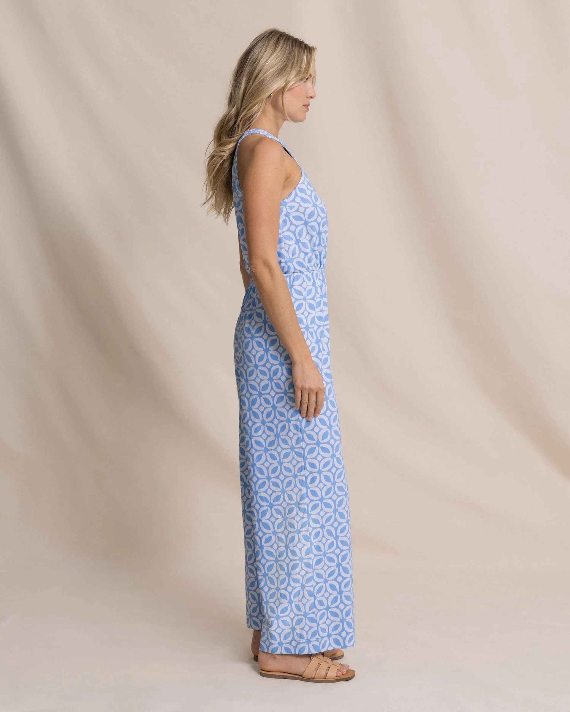 Karrigan Printed Performance Jumpsuit - Image 6