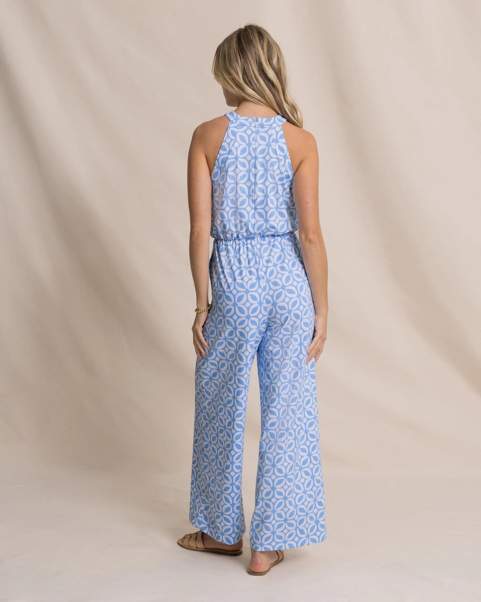 Karrigan Printed Performance Jumpsuit - Image 7