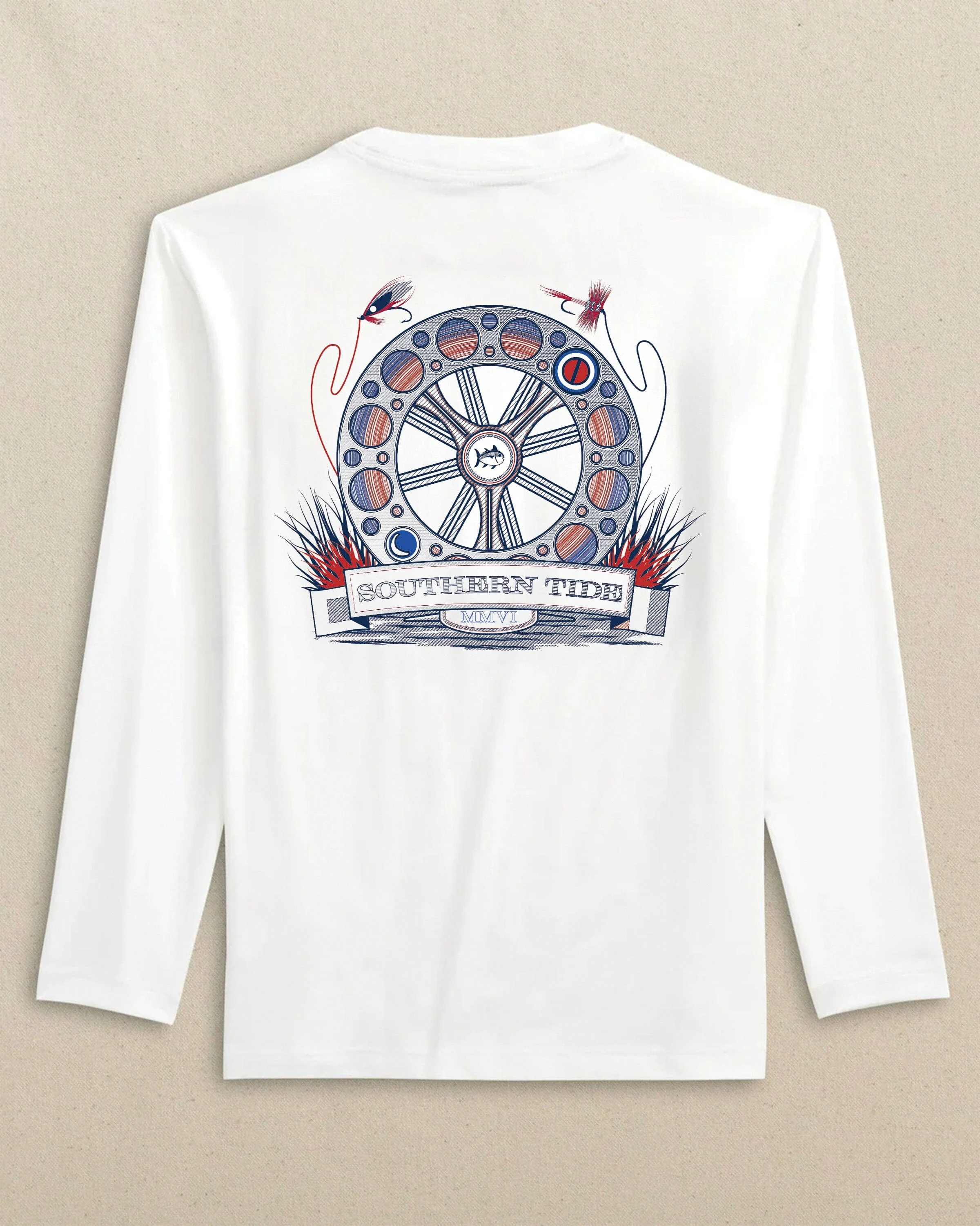 Kids Keep It Reel Performance Long Sleeve T-Shirt