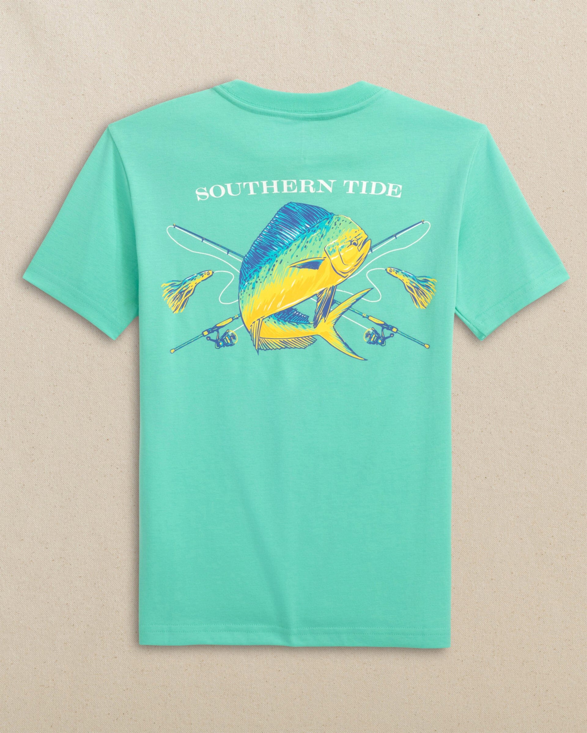 Kids Mahi Deep Sea Fishing Short Sleeve T-Shirt