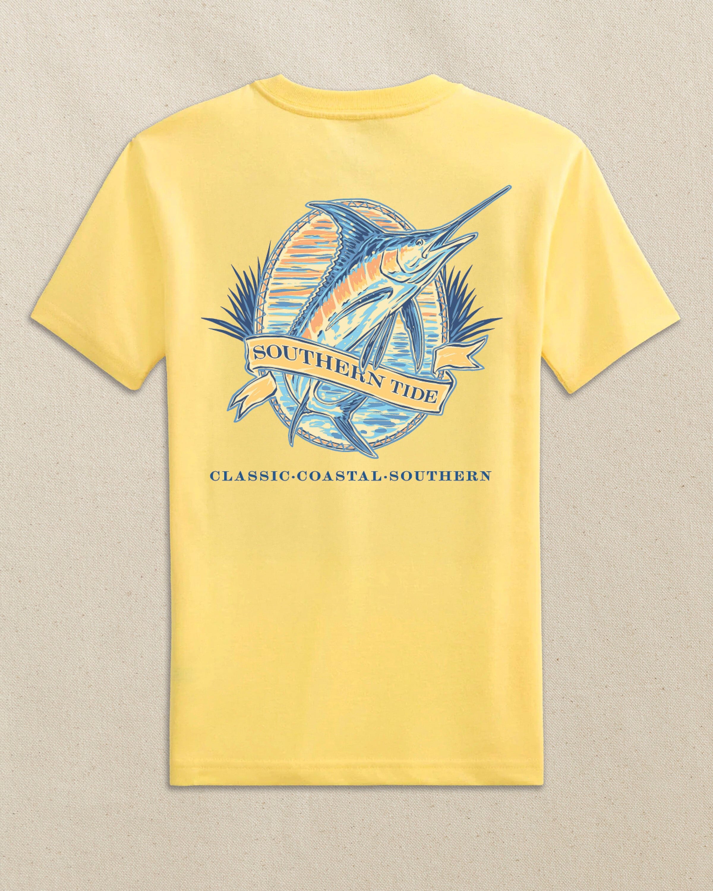 Kids Marlin Badge Short Sleeve T-Shirt