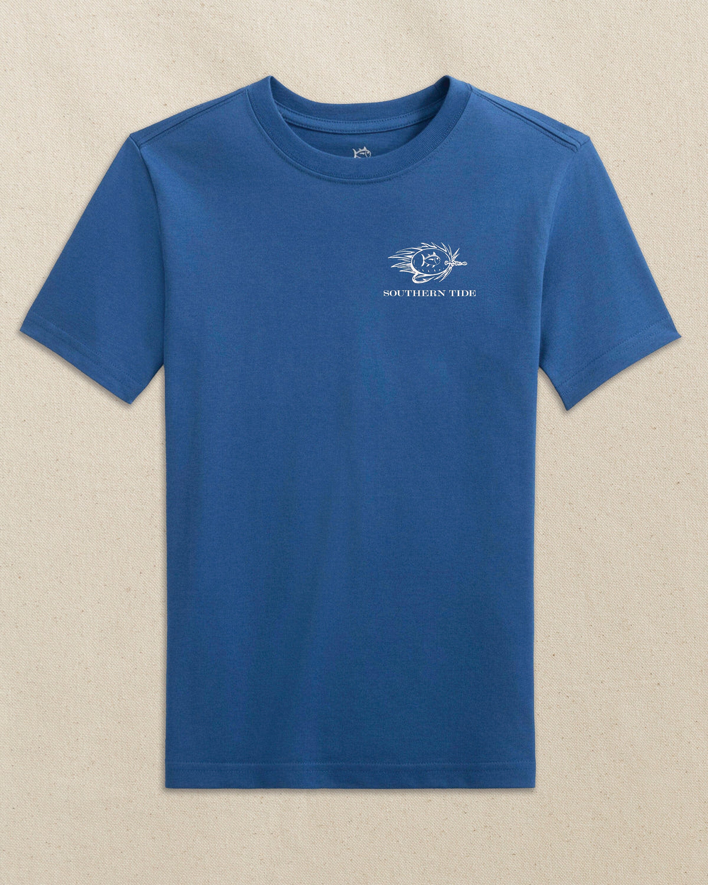 Kids Skipjack Fill Tackle Tangle Short Sleeve T-Shirt - Image 3