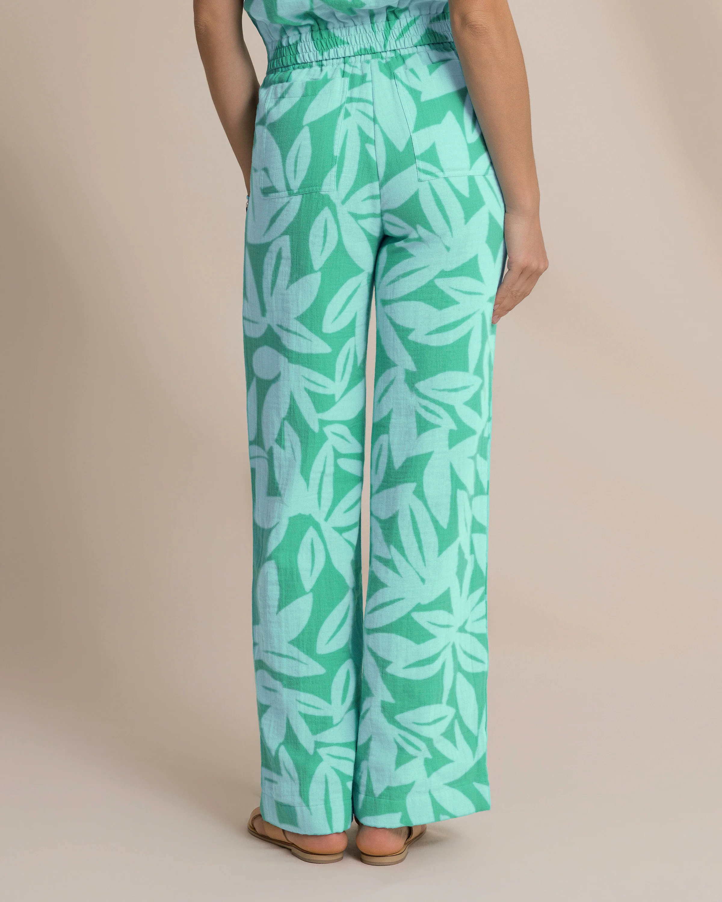 Laken Printed Wide Leg Pant - Image 2
