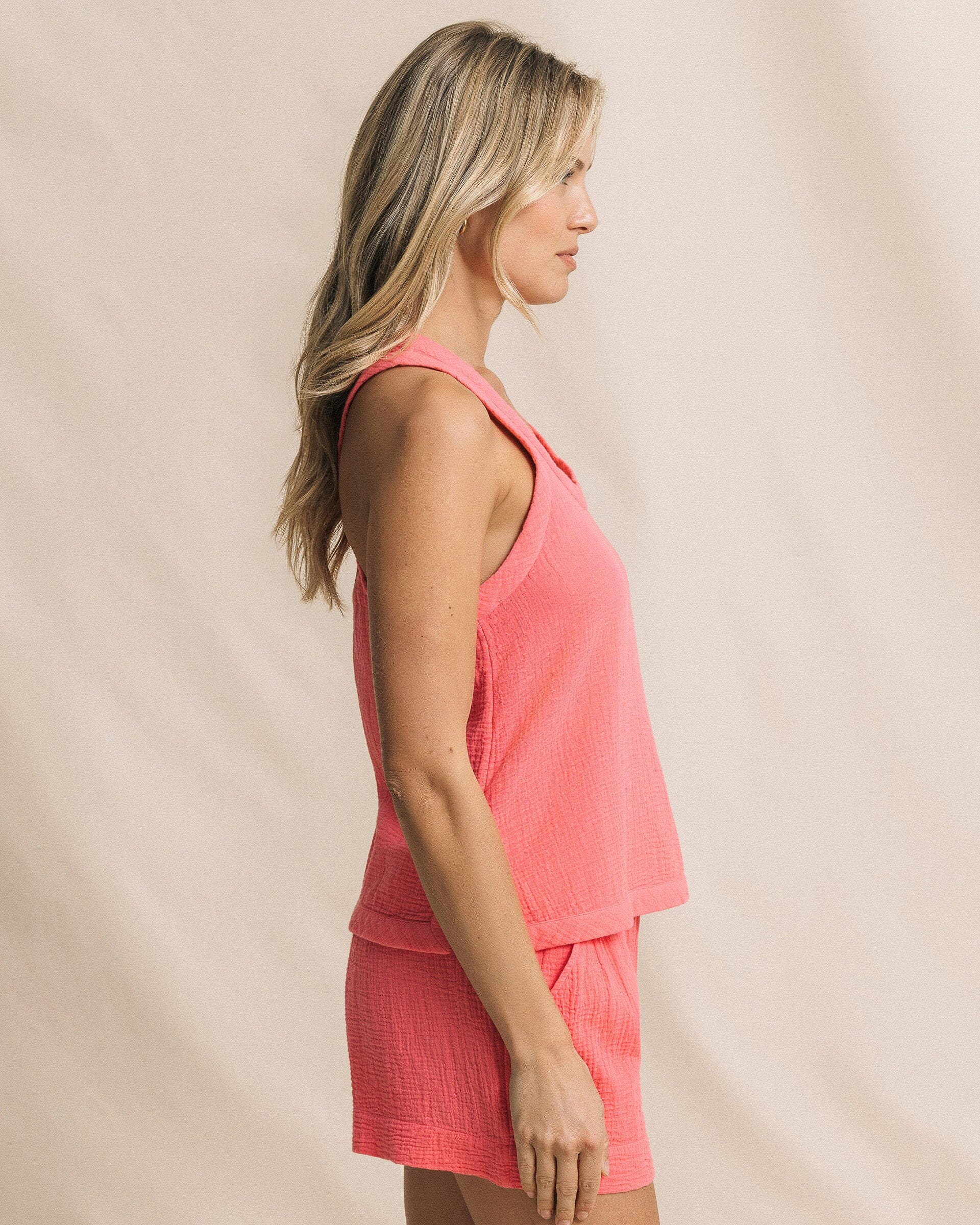 Leila Double Cloth Solid Tank - Image 11
