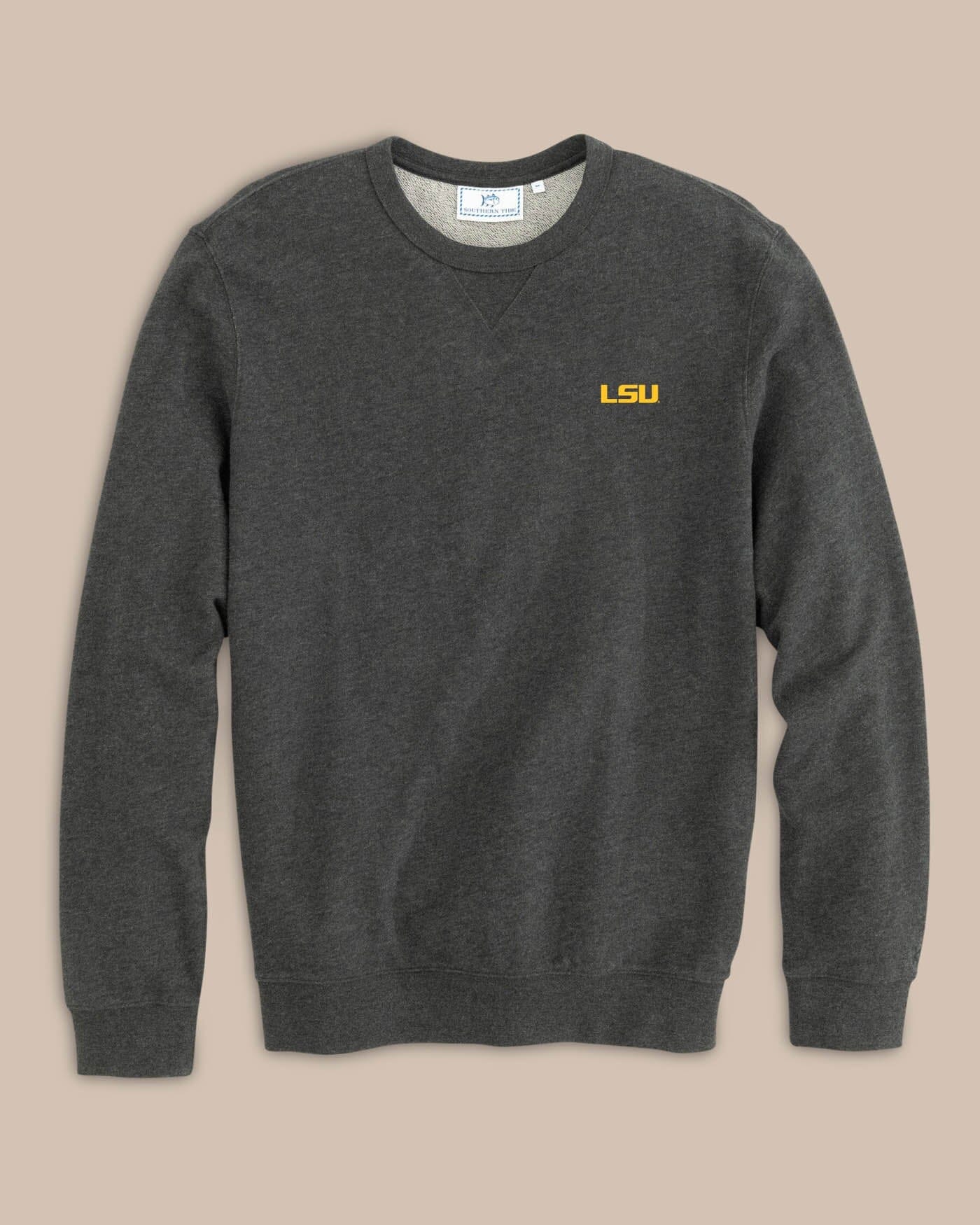 LSU Tigers Upper Deck Pullover Sweatshirt - Image 2
