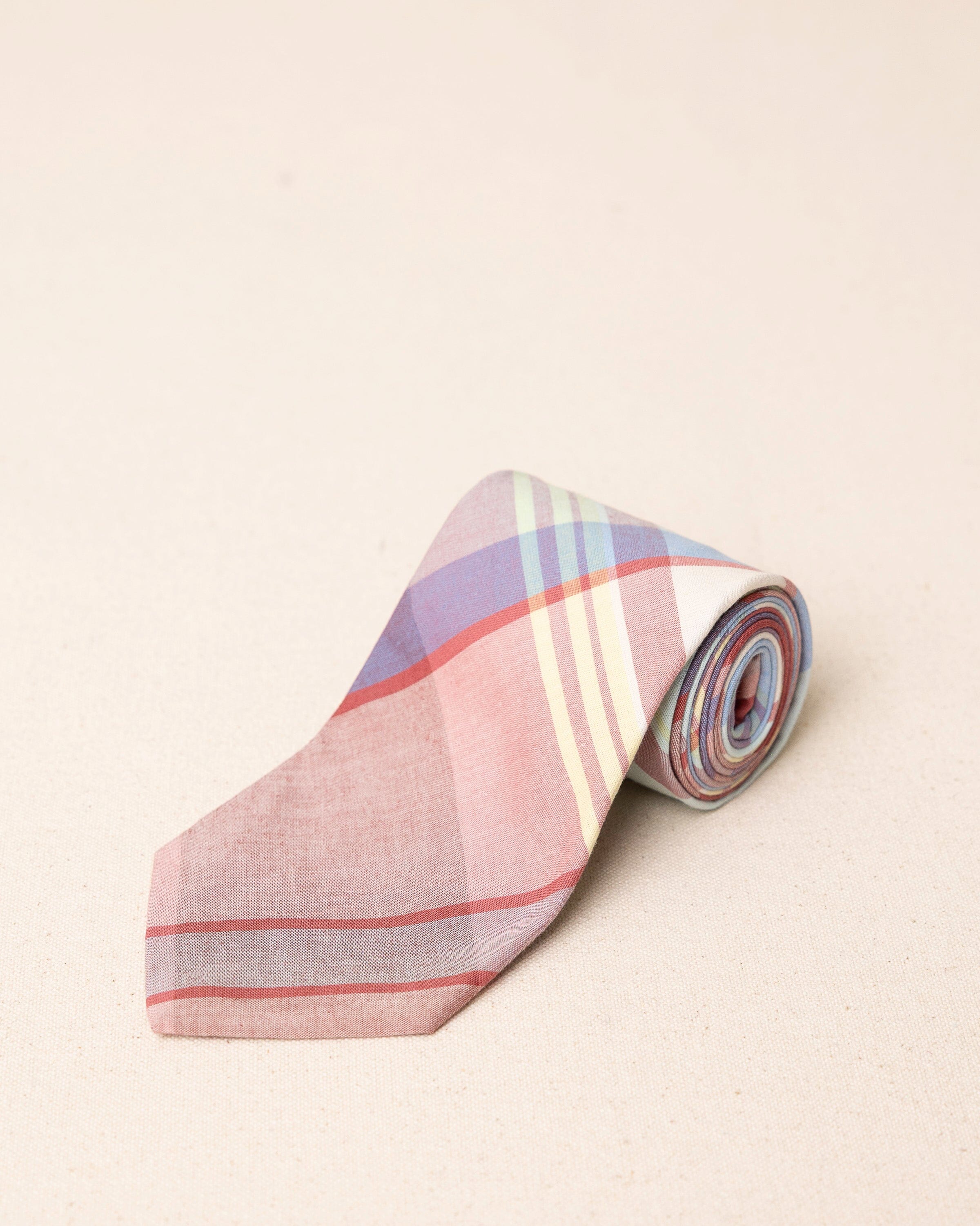 High Cotton Madras Necktie