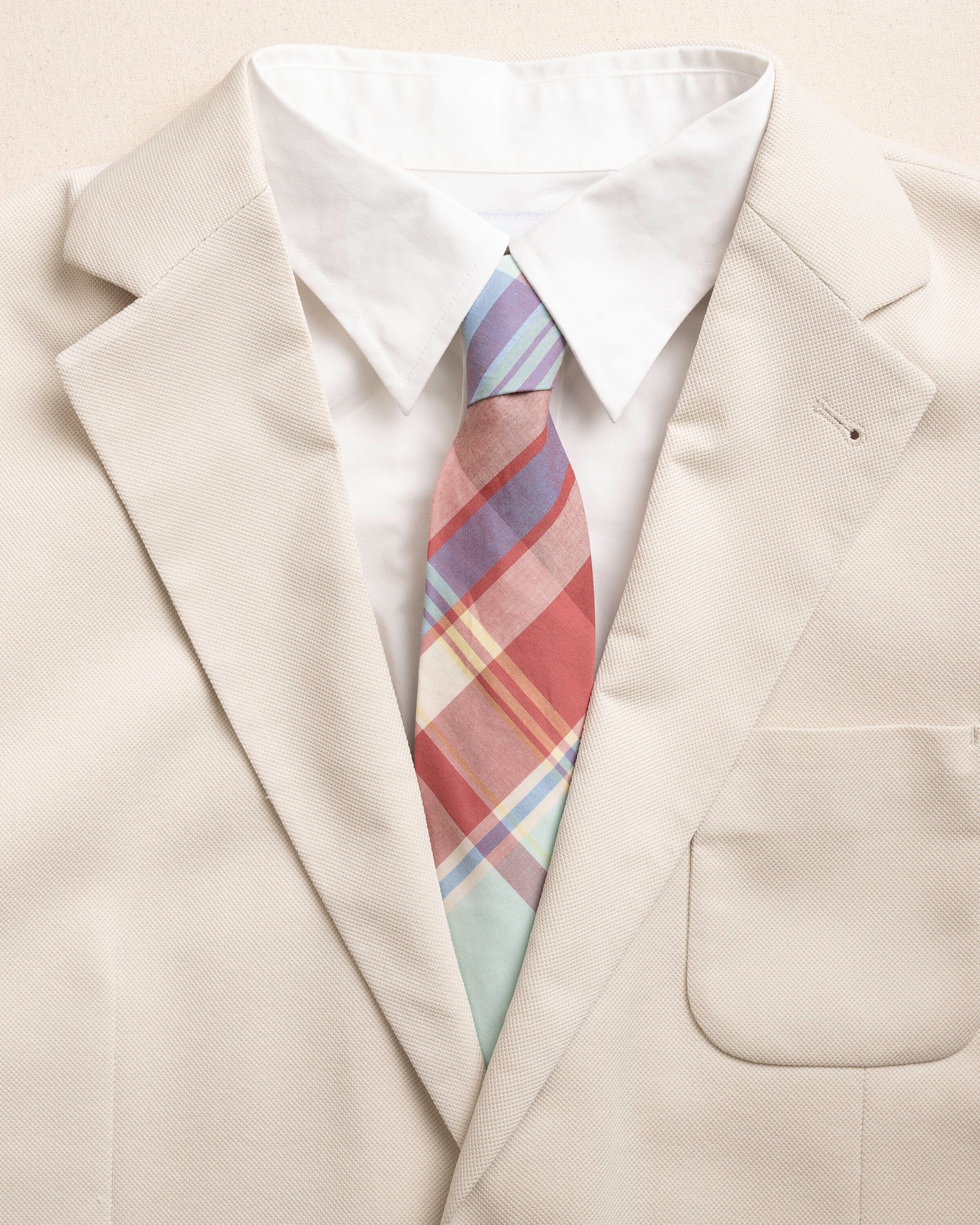 High Cotton Madras Necktie - Image 2