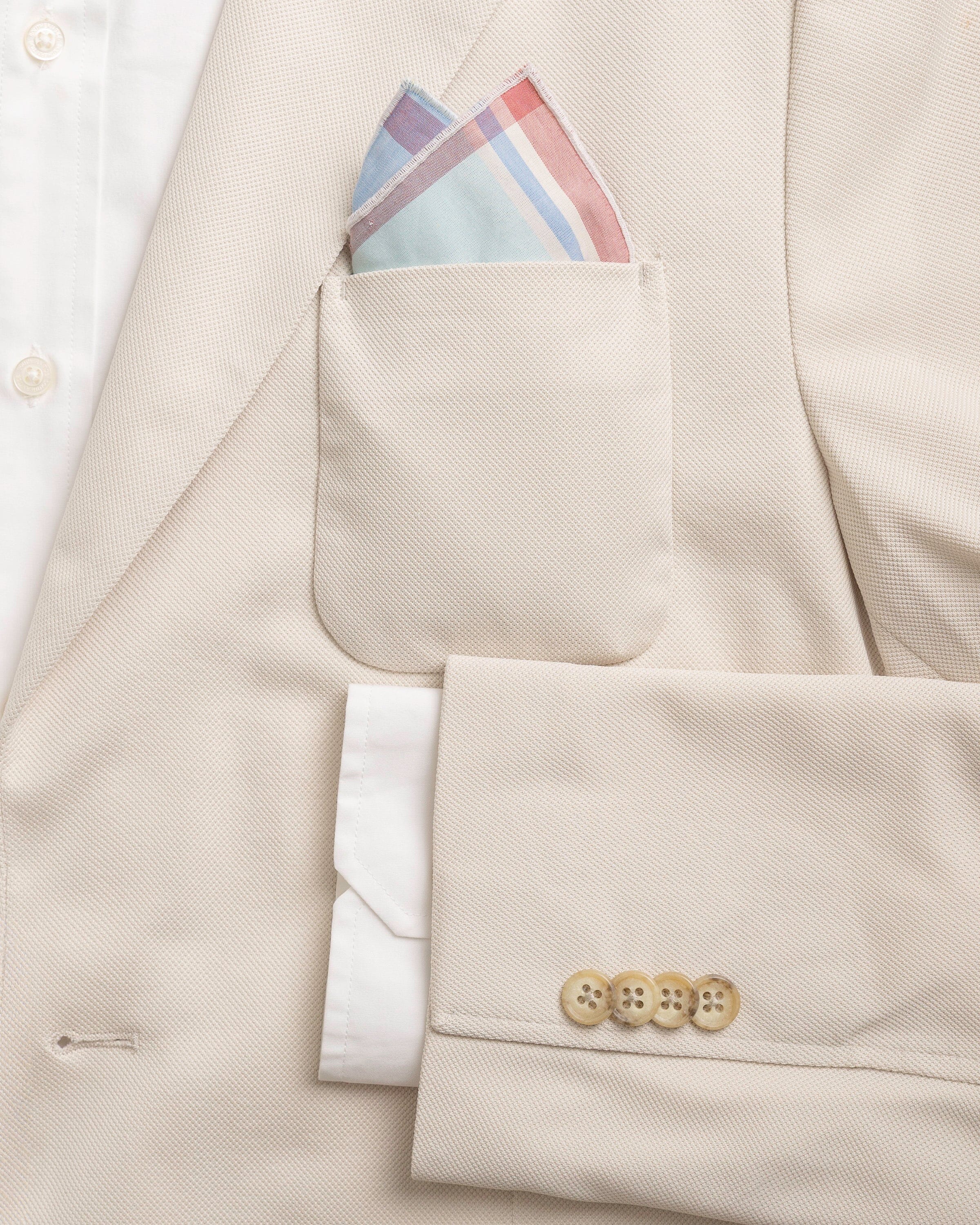 High Cotton Madras Pocket Square