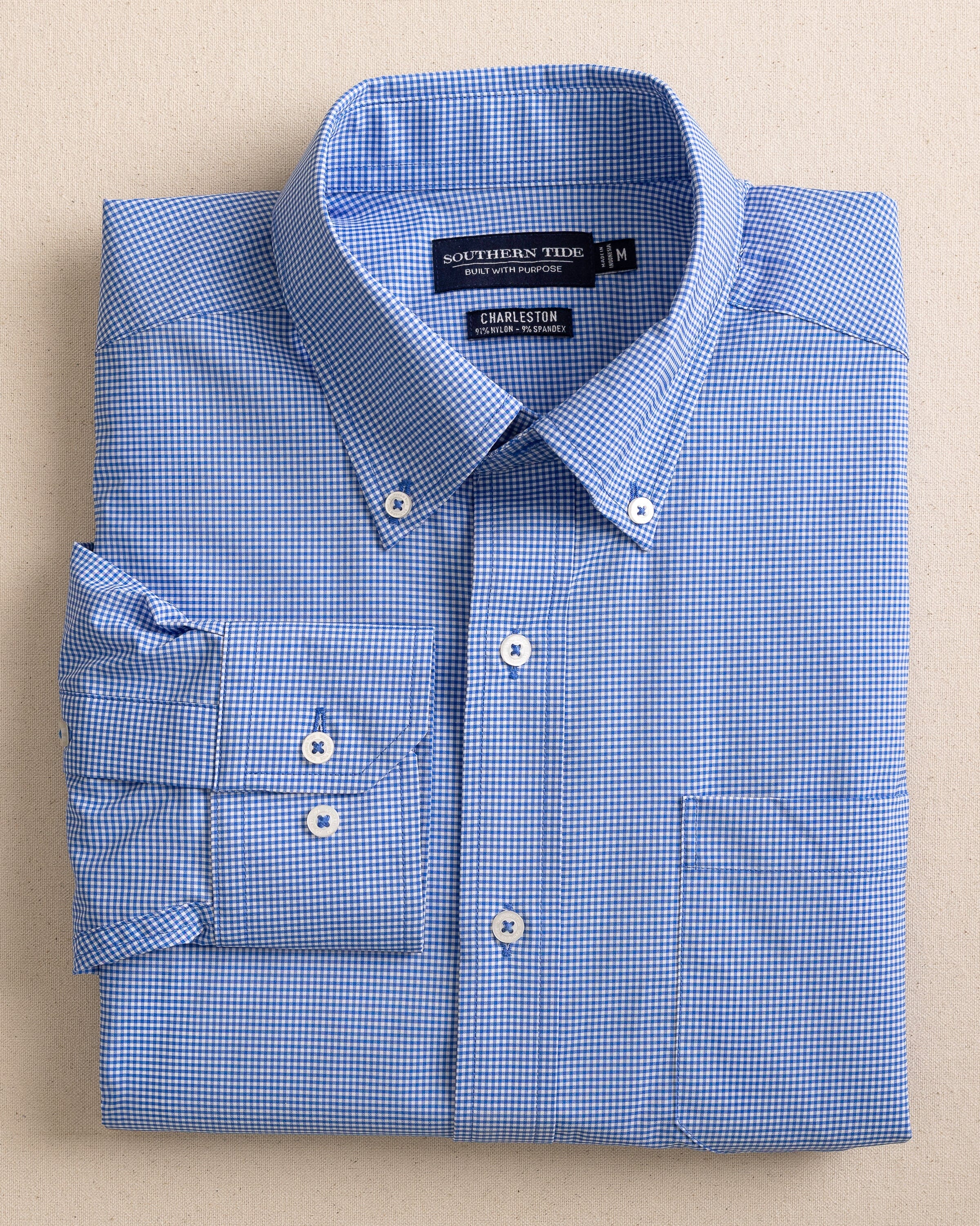 Micro Gingham brrr°® Intercoastal Sport Shirt - Image 8
