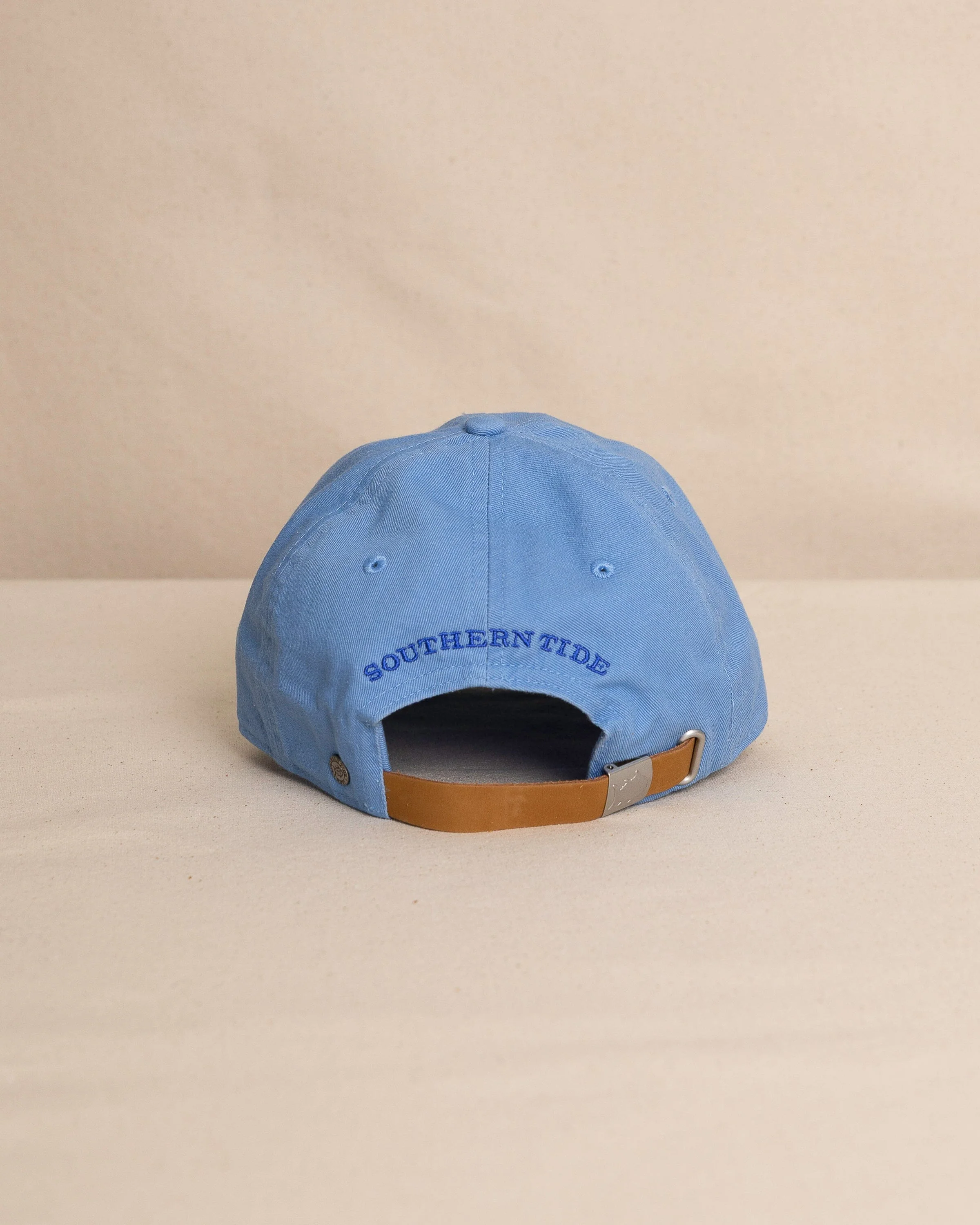 Mini Skipjack Leather Strap Hat - Ocean Channel - Image 2