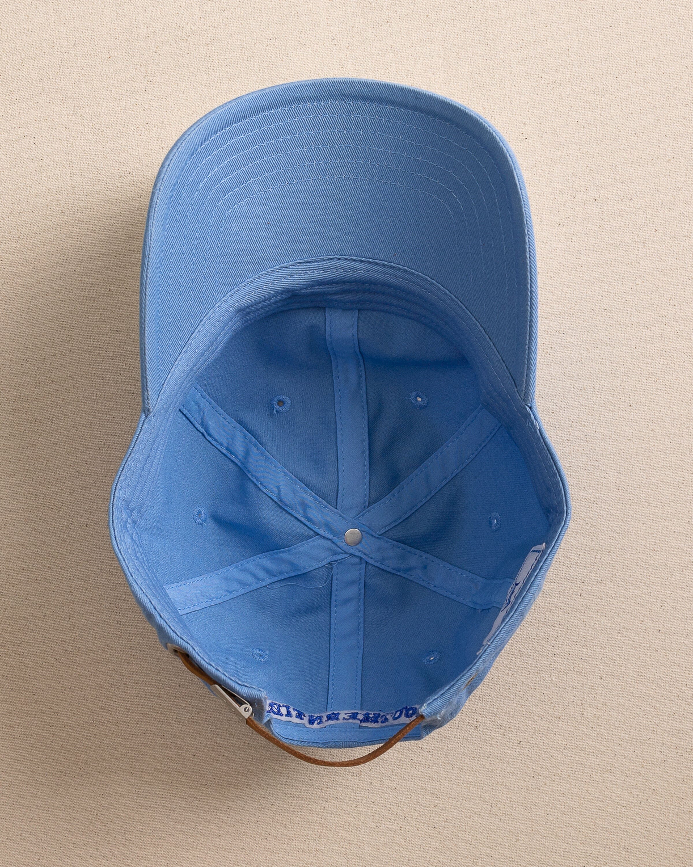 Mini Skipjack Leather Strap Hat - Ocean Channel - Image 3