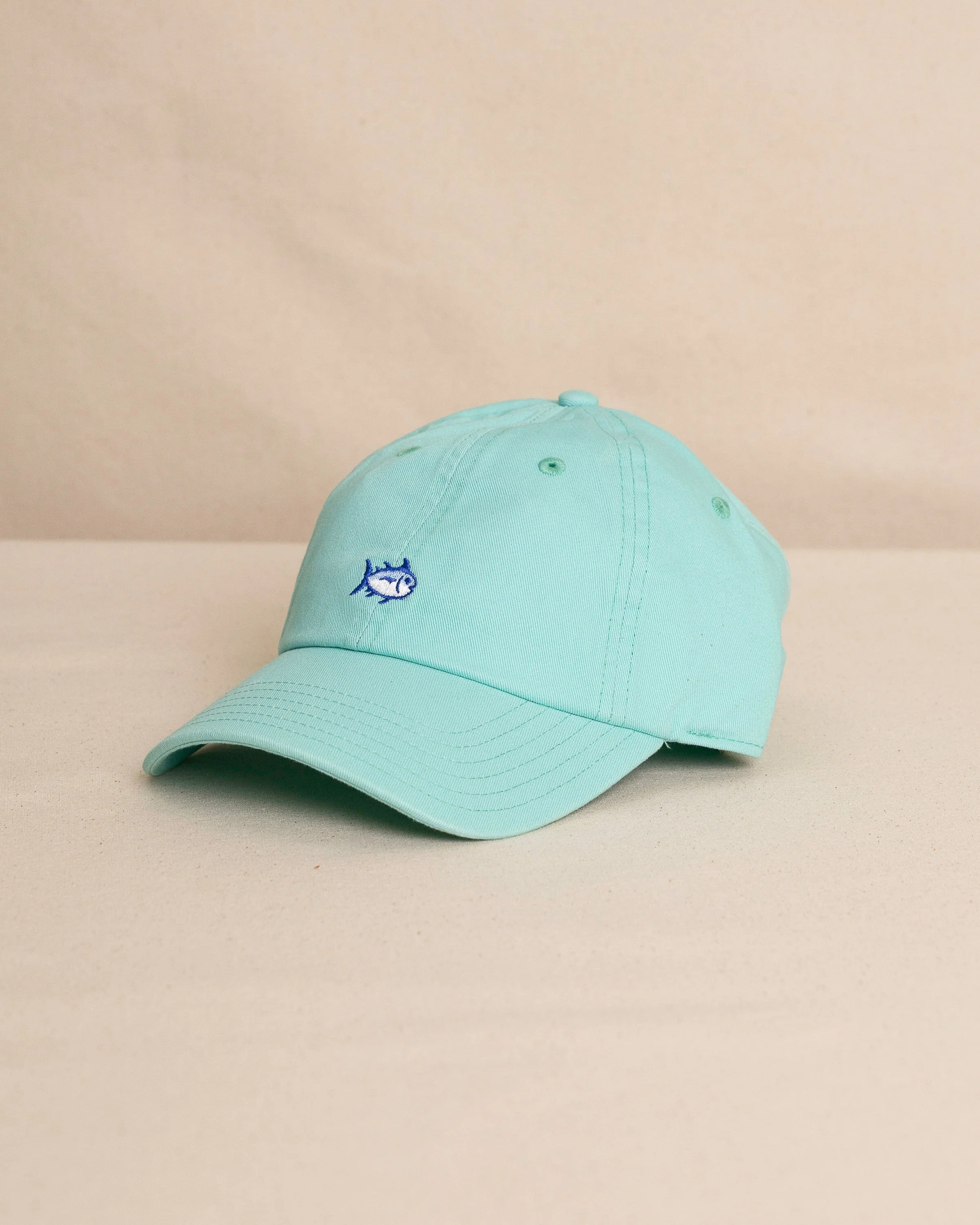 Mini Skipjack Leather Strap Hat - Turtle Green