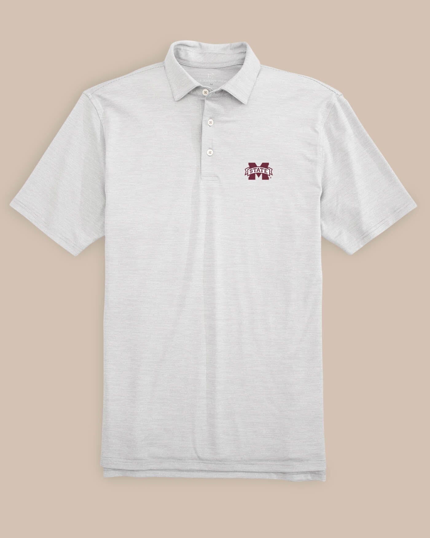 Mississippi State Bulldogs Driver Spacedye Polo Shirt - Image 3