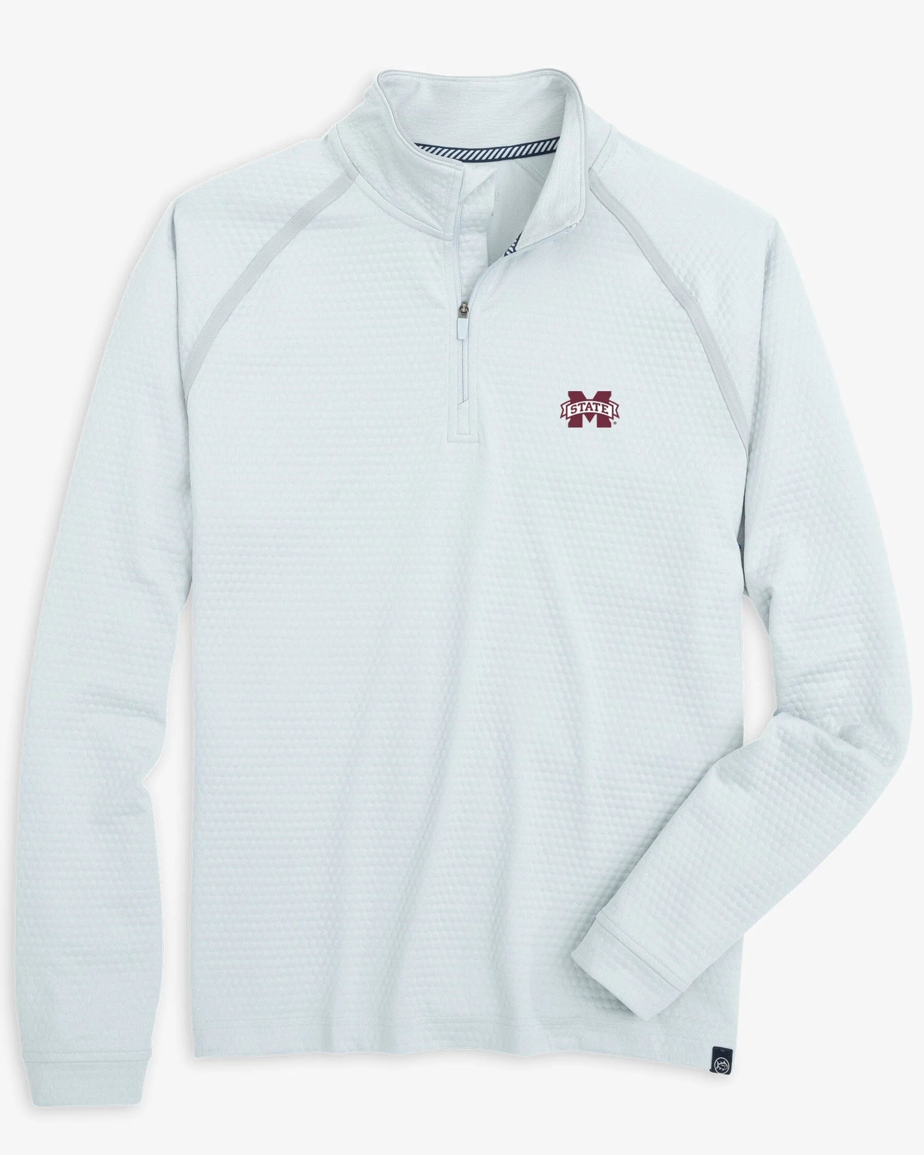 Mississippi State Bulldogs Scuttle Heather Quarter Zip - Image 3
