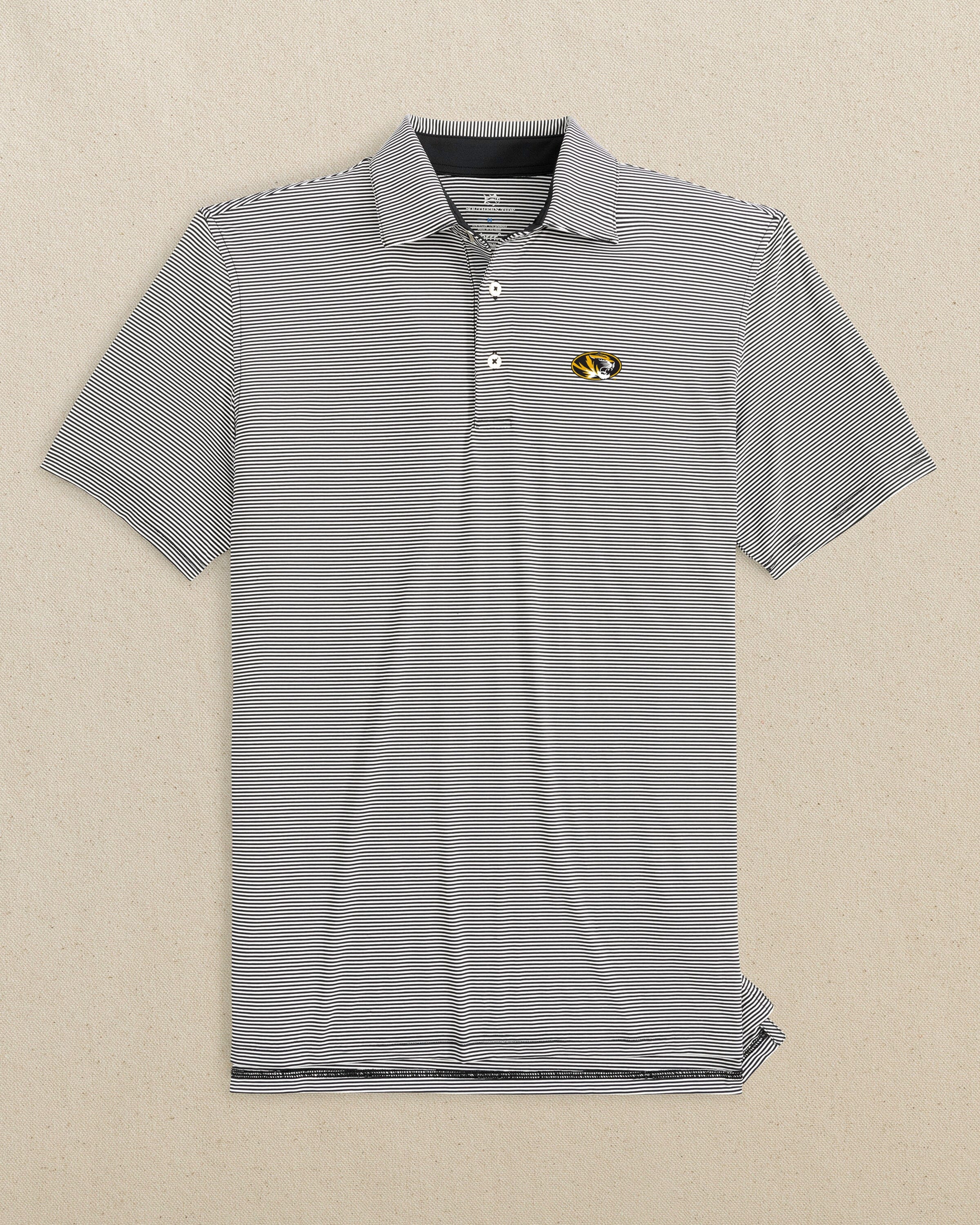 Missouri Tigers brrr°®-eeze Meadowbrook Stripe Polo - Image 2