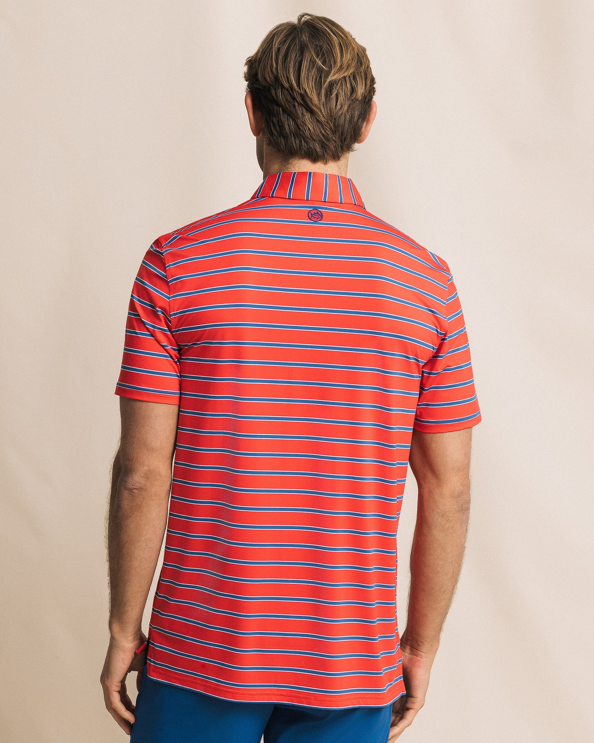 Moonlight Bay Stripe Coastal Breeze® Performance Polo - Image 5