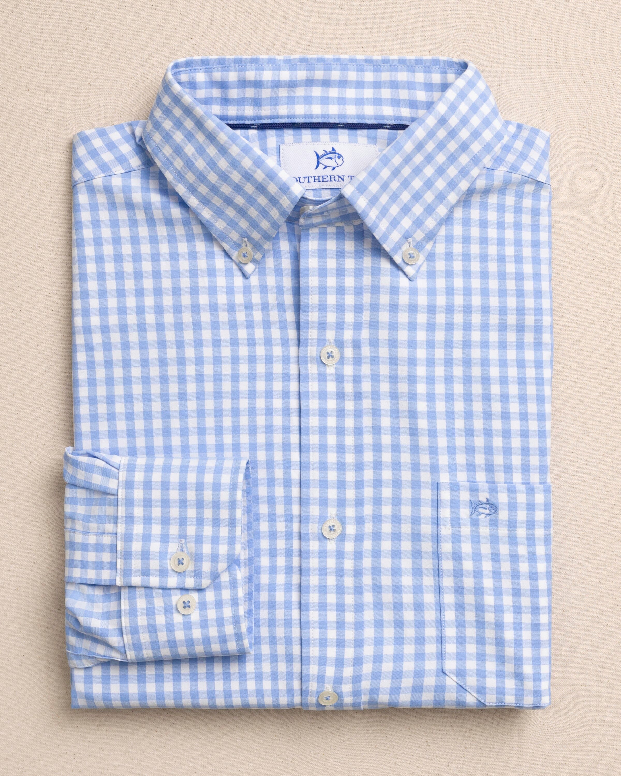 Nassau Gingham Coastal Breeze® Sport Shirt