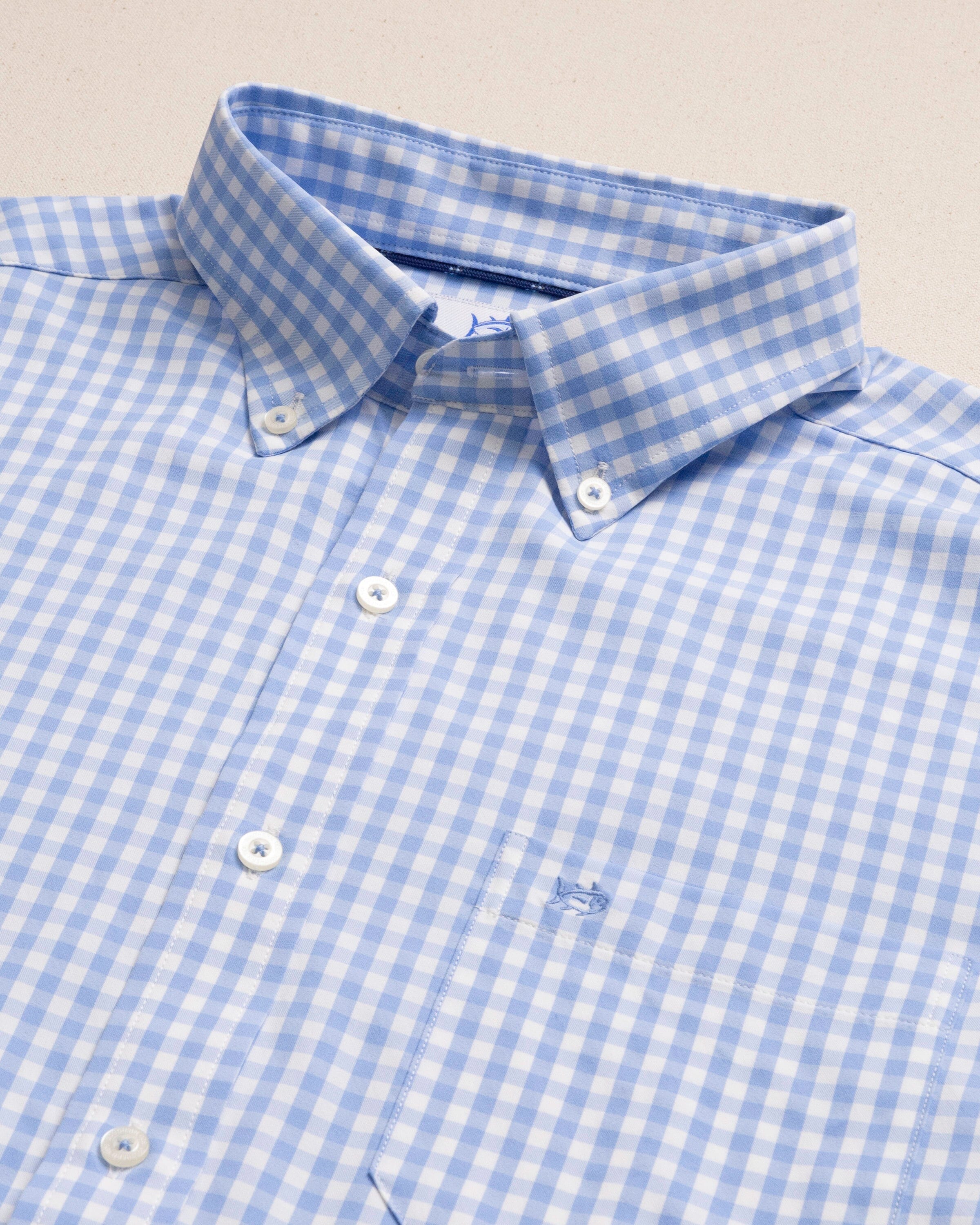 Nassau Gingham Coastal Breeze® Sport Shirt - Image 2