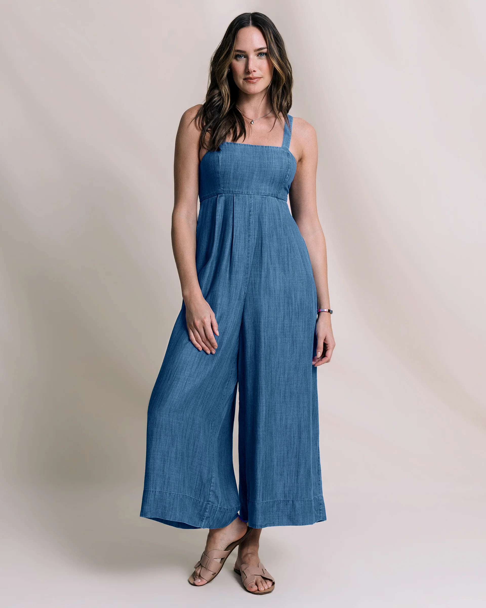 Nina Denim Jumpsuit - Image 3