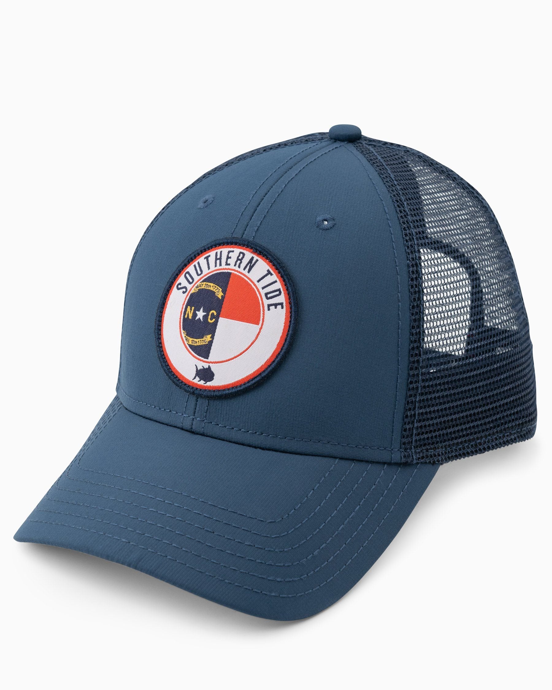 North Carolina Patch Performance Trucker Hat - Image 5