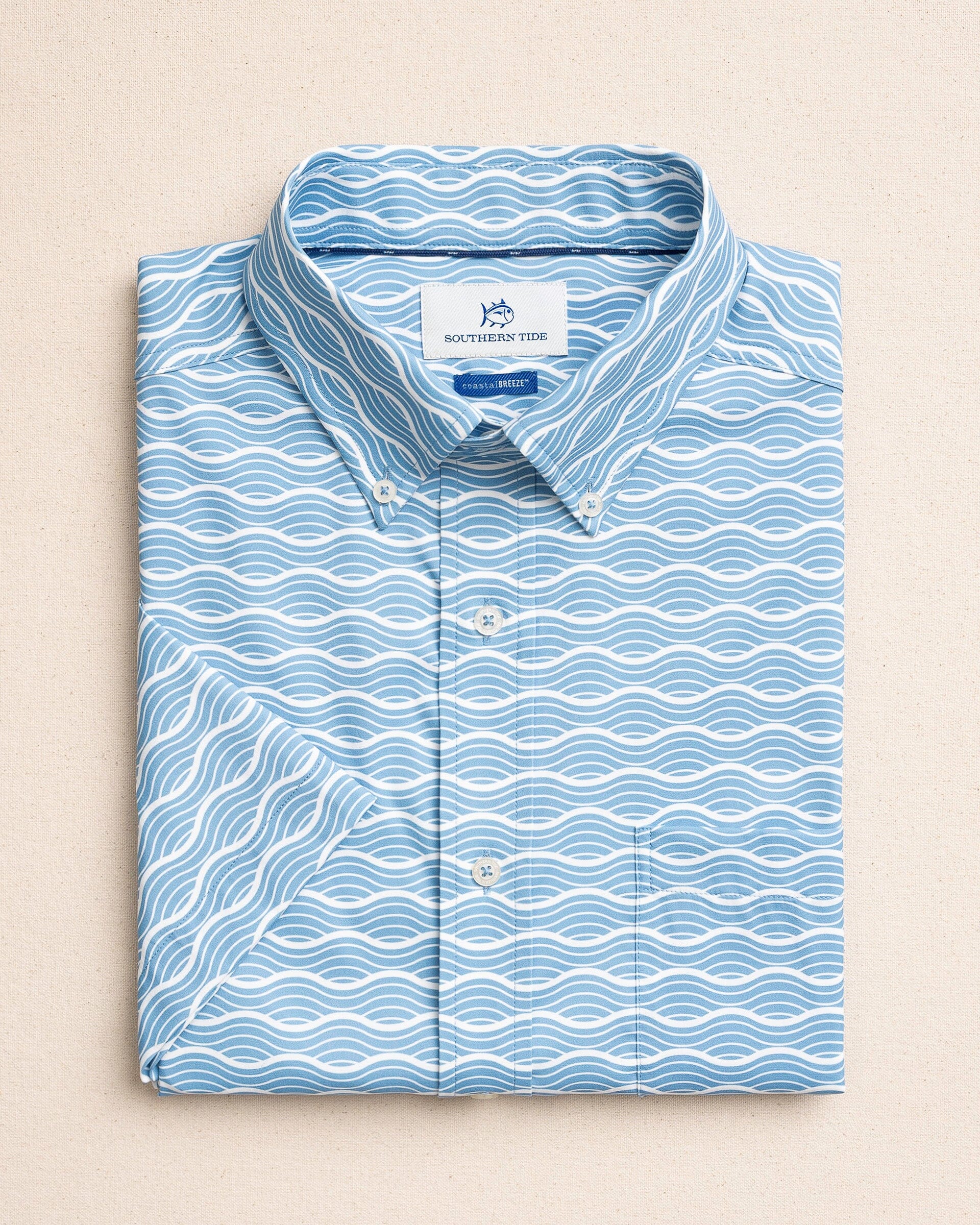 Ocean Echo Coastal Breeze® Short Sleeve Sport Shirt