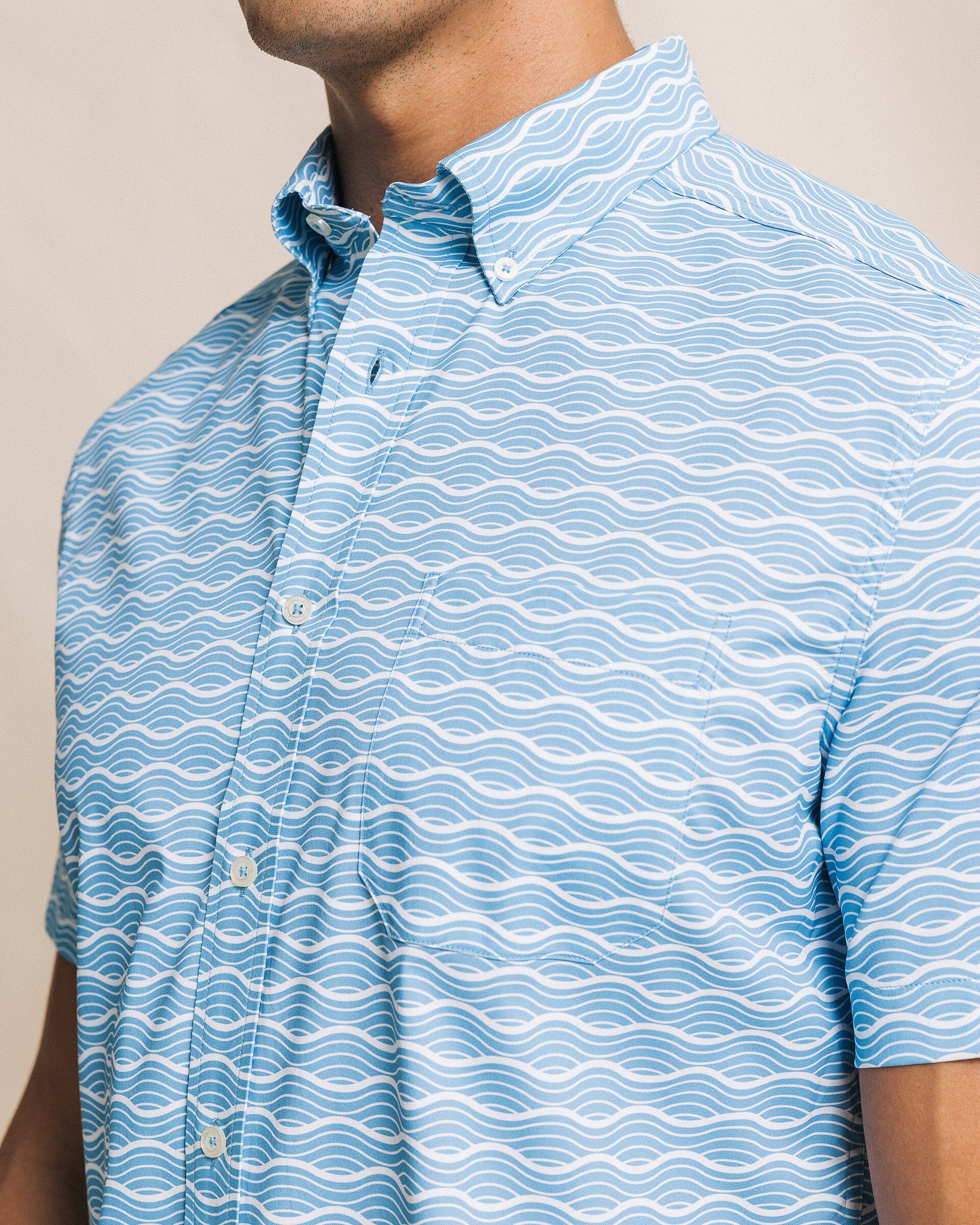 Ocean Echo Coastal Breeze® Short Sleeve Sport Shirt - Image 5