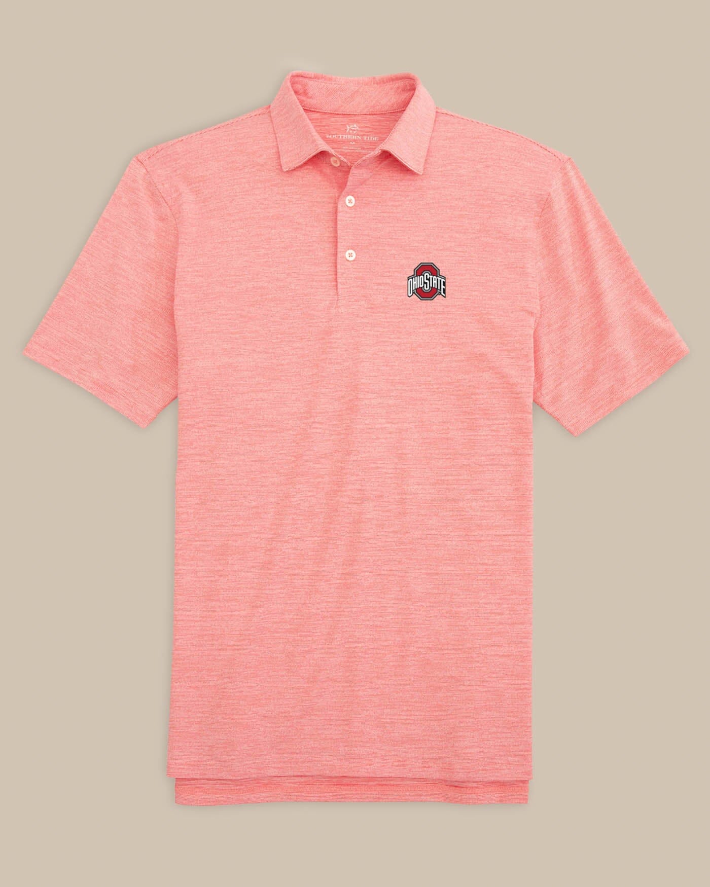 Ohio State Buckeyes Driver Spacedye Polo Shirt - Image 3