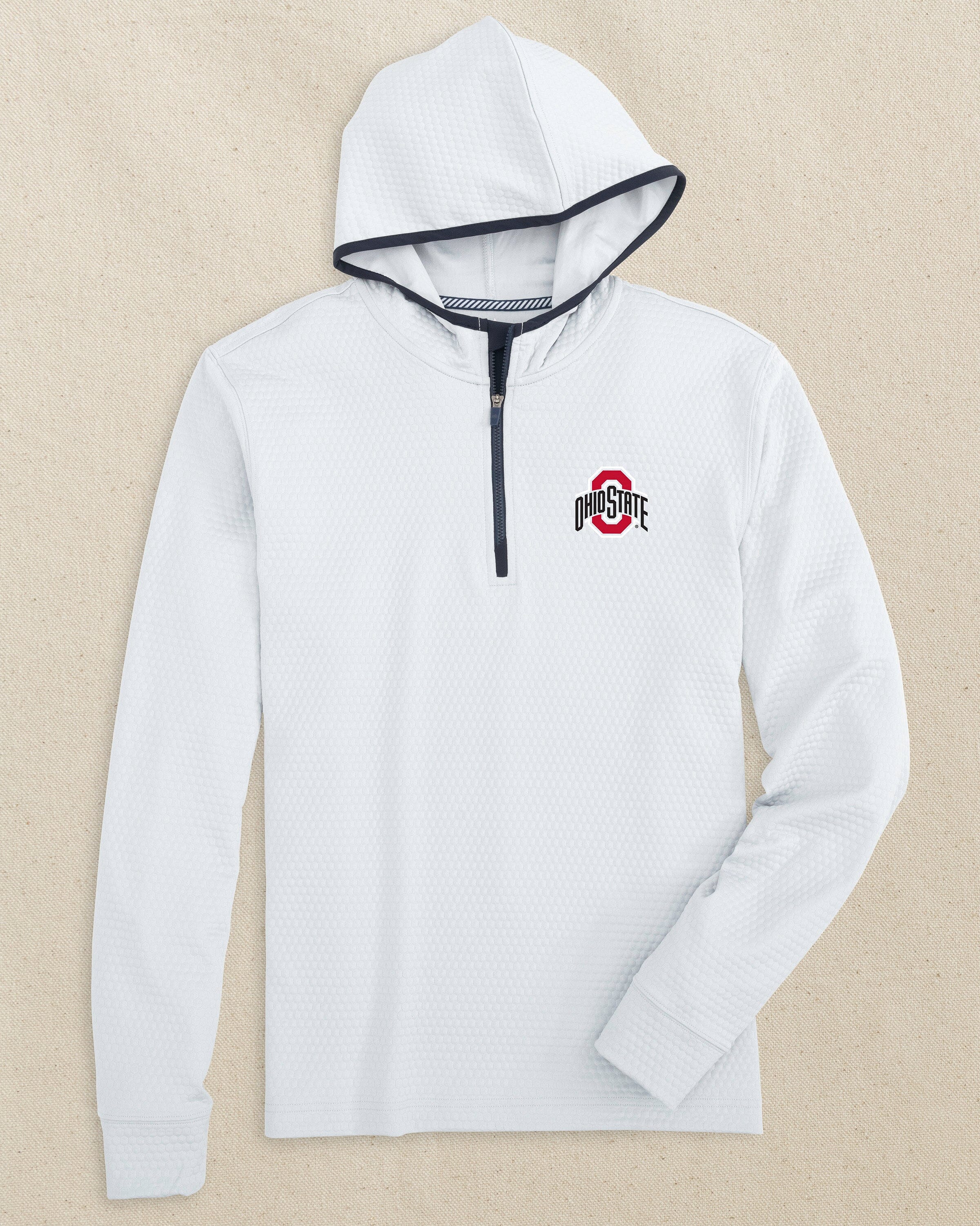 Ohio State Buckeyes Scuttle Quarter Zip Hoodie - Image 3
