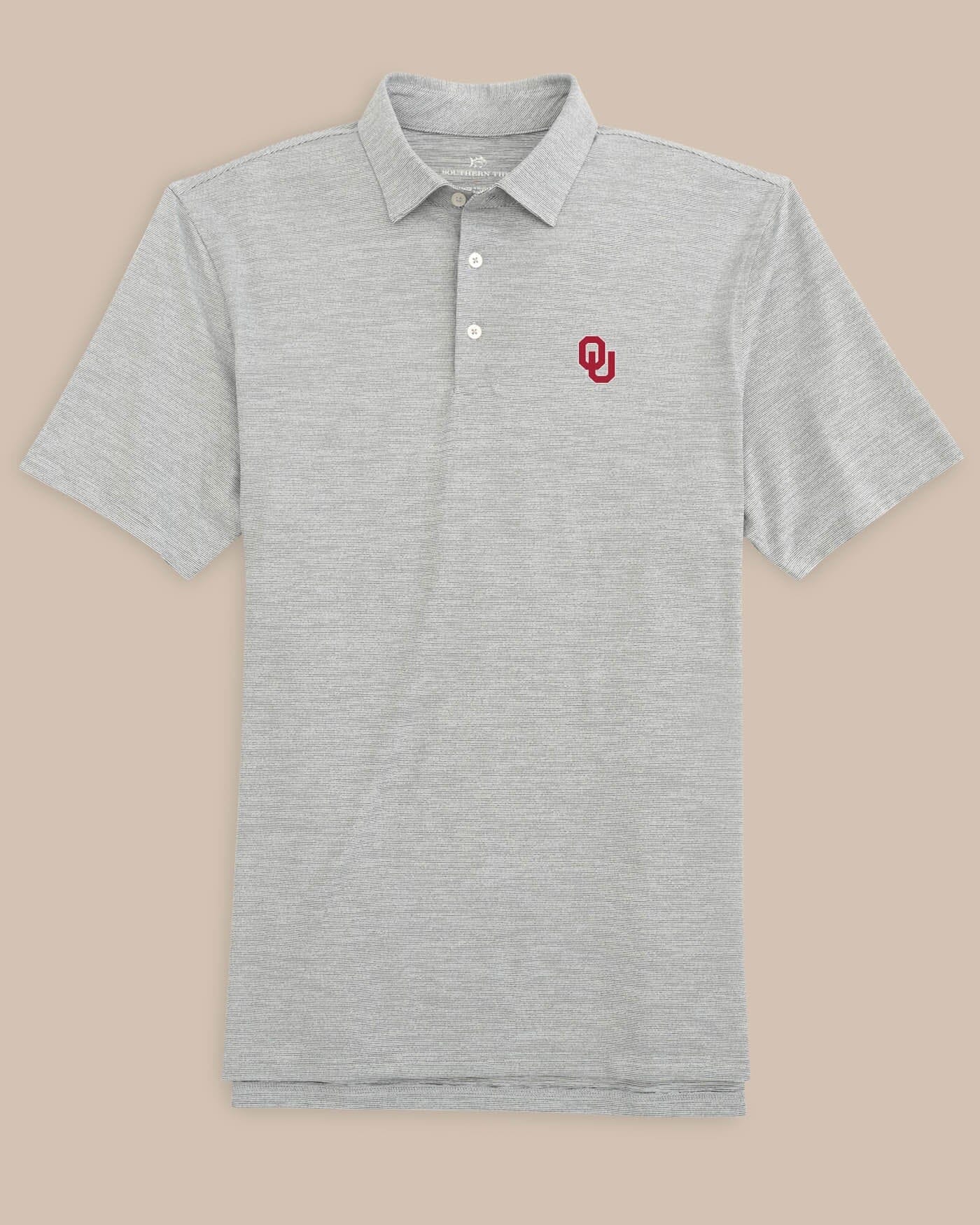 Oklahoma Sooners Driver Spacedye Polo Shirt - Image 3