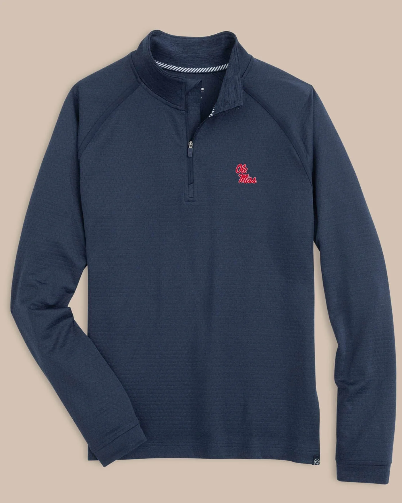 Ole Miss Rebels Scuttle Heather Quarter Zip - Image 2