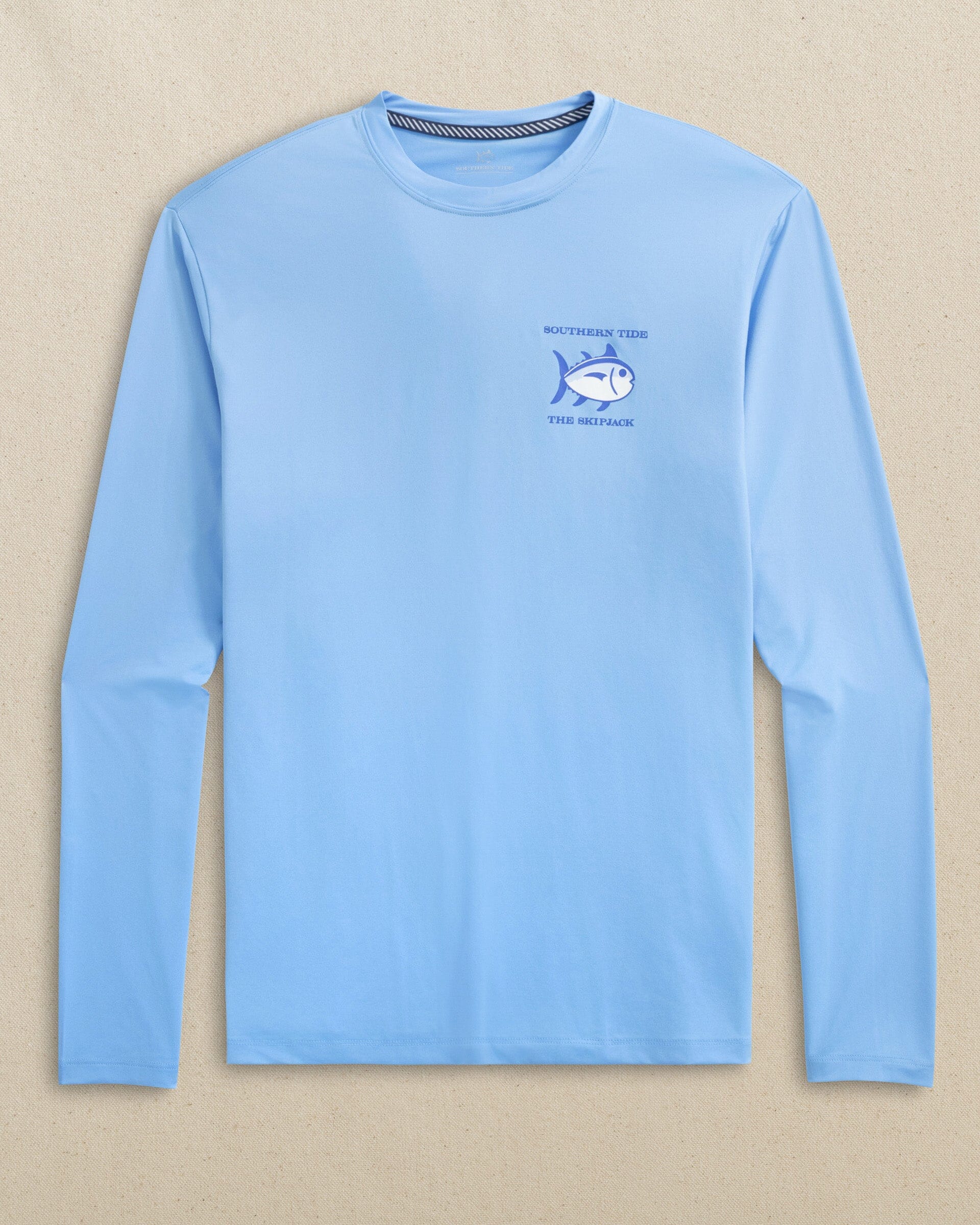 Original Skipjack Grey Marlin Long Sleeve Performance T-Shirt - Image 3