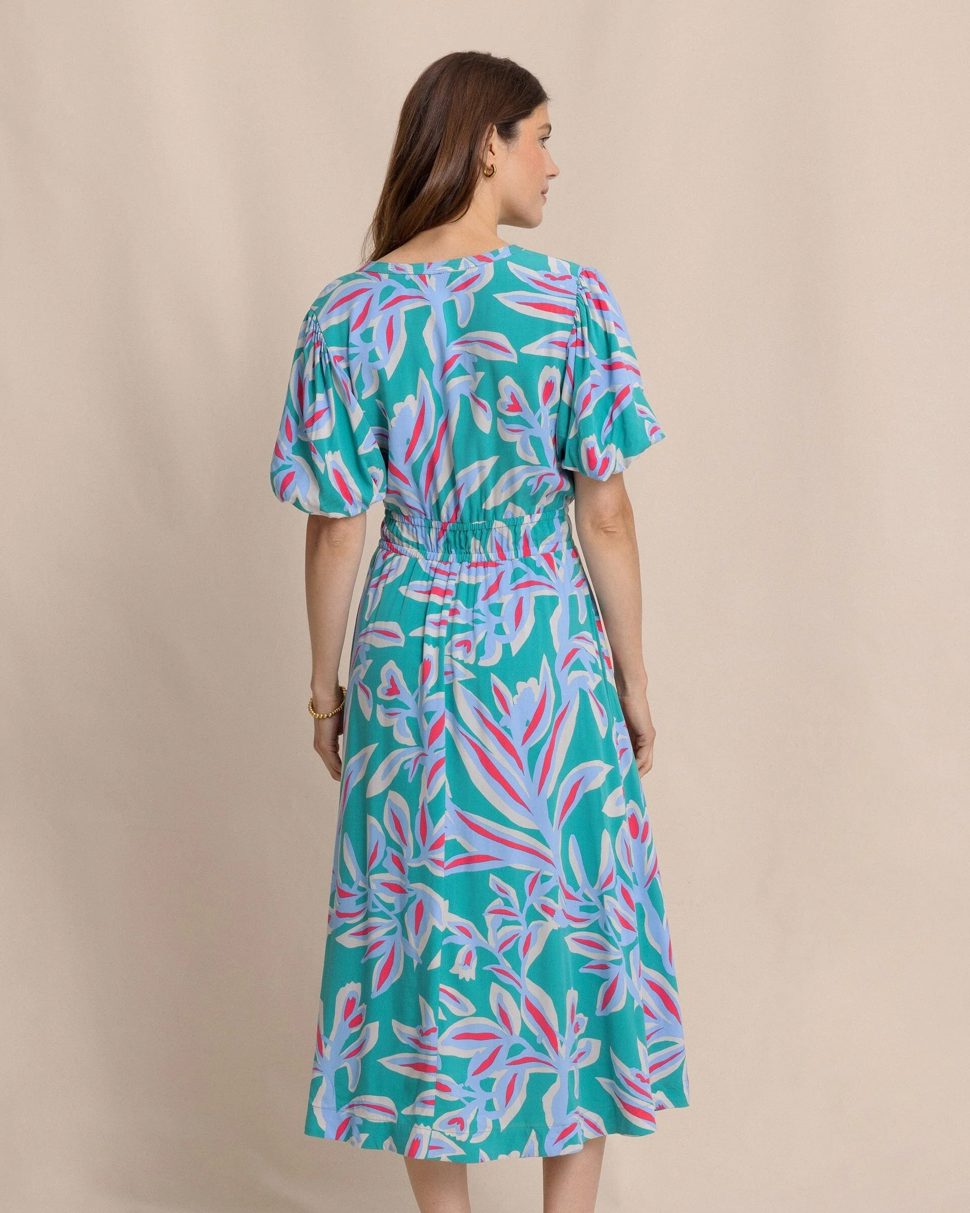 Penni Vintage Gardens Midi Dress - Image 2