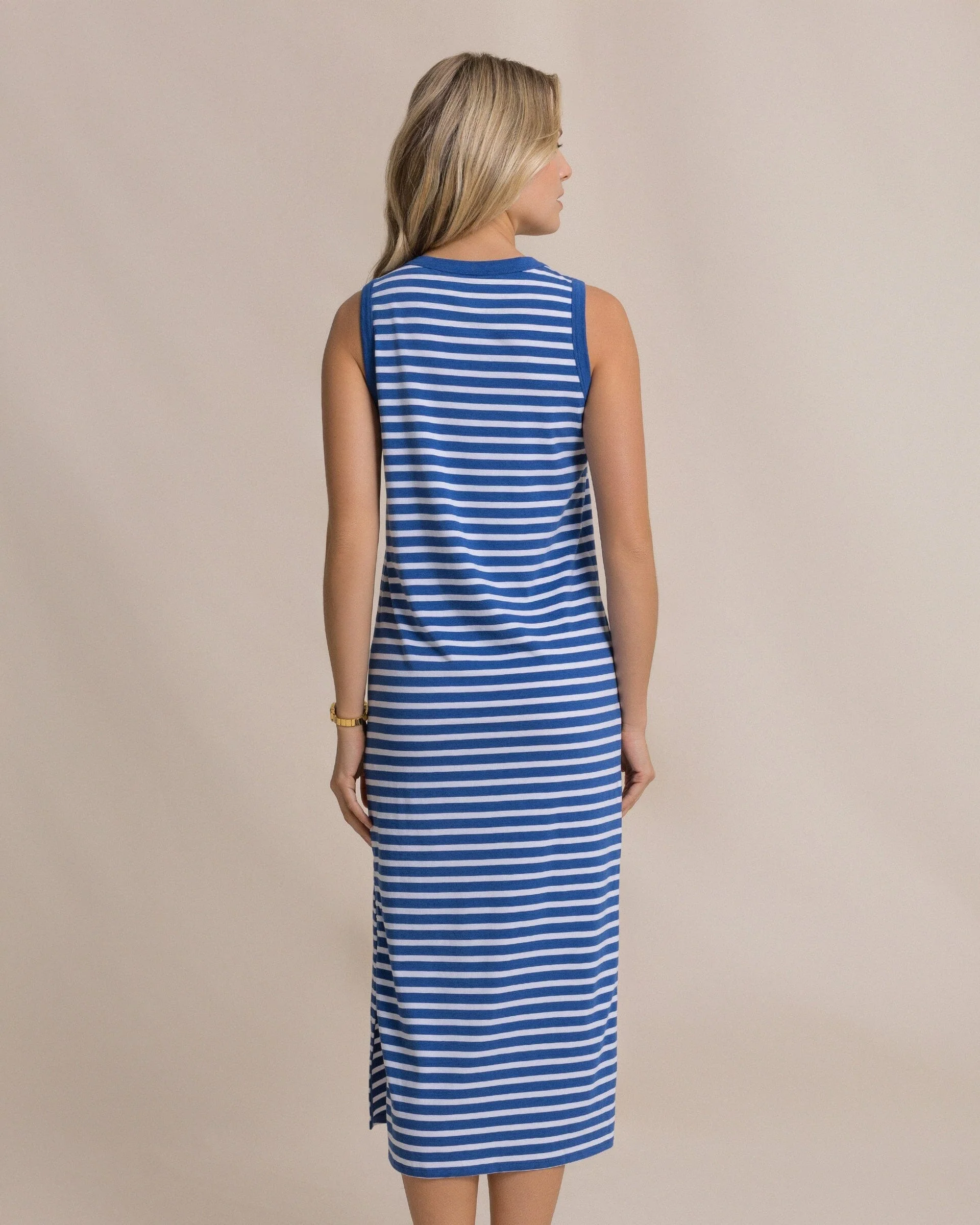 Ramona Stripe Midi Tank Dress - Image 7