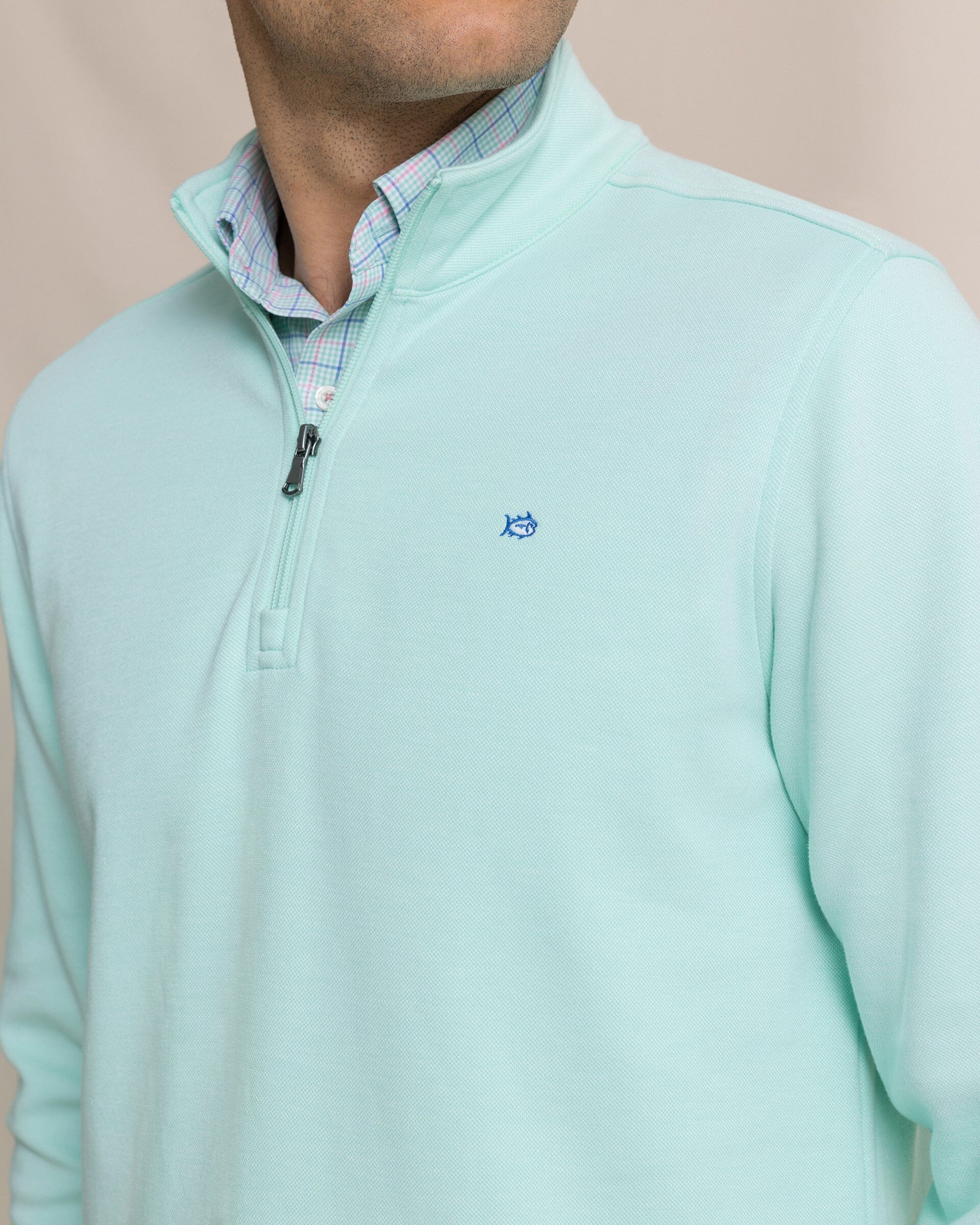 Sandy Cove Pique Quarter Zip - Image 10