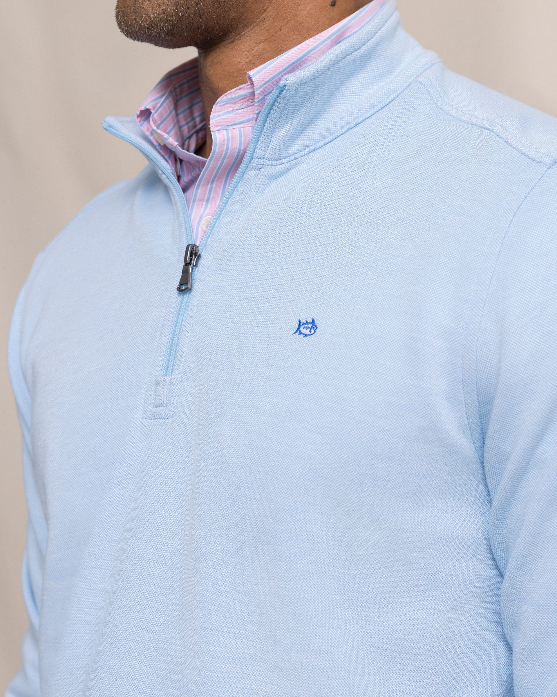 Sandy Cove Pique Quarter Zip - Image 14