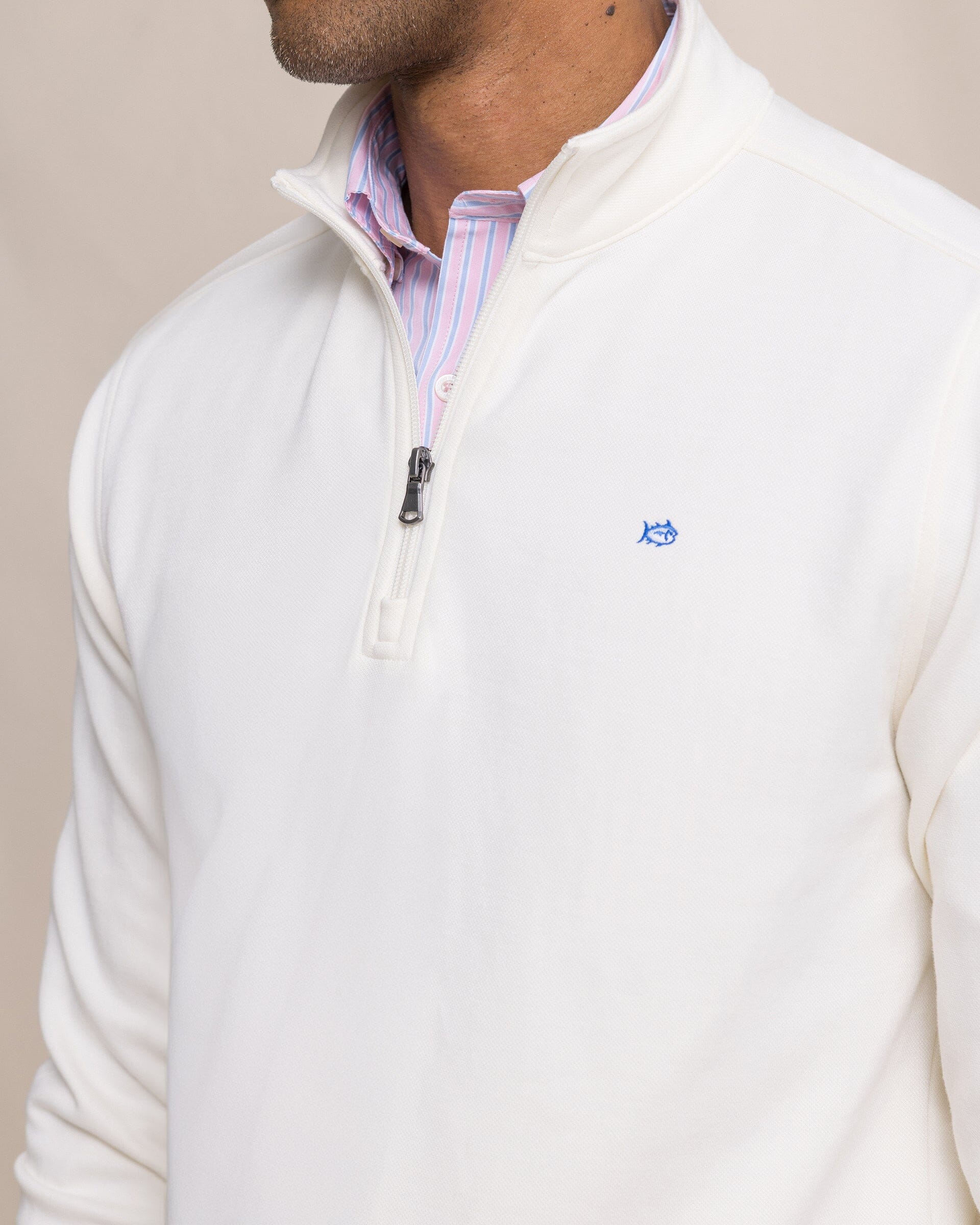 Sandy Cove Pique Quarter Zip - Image 18