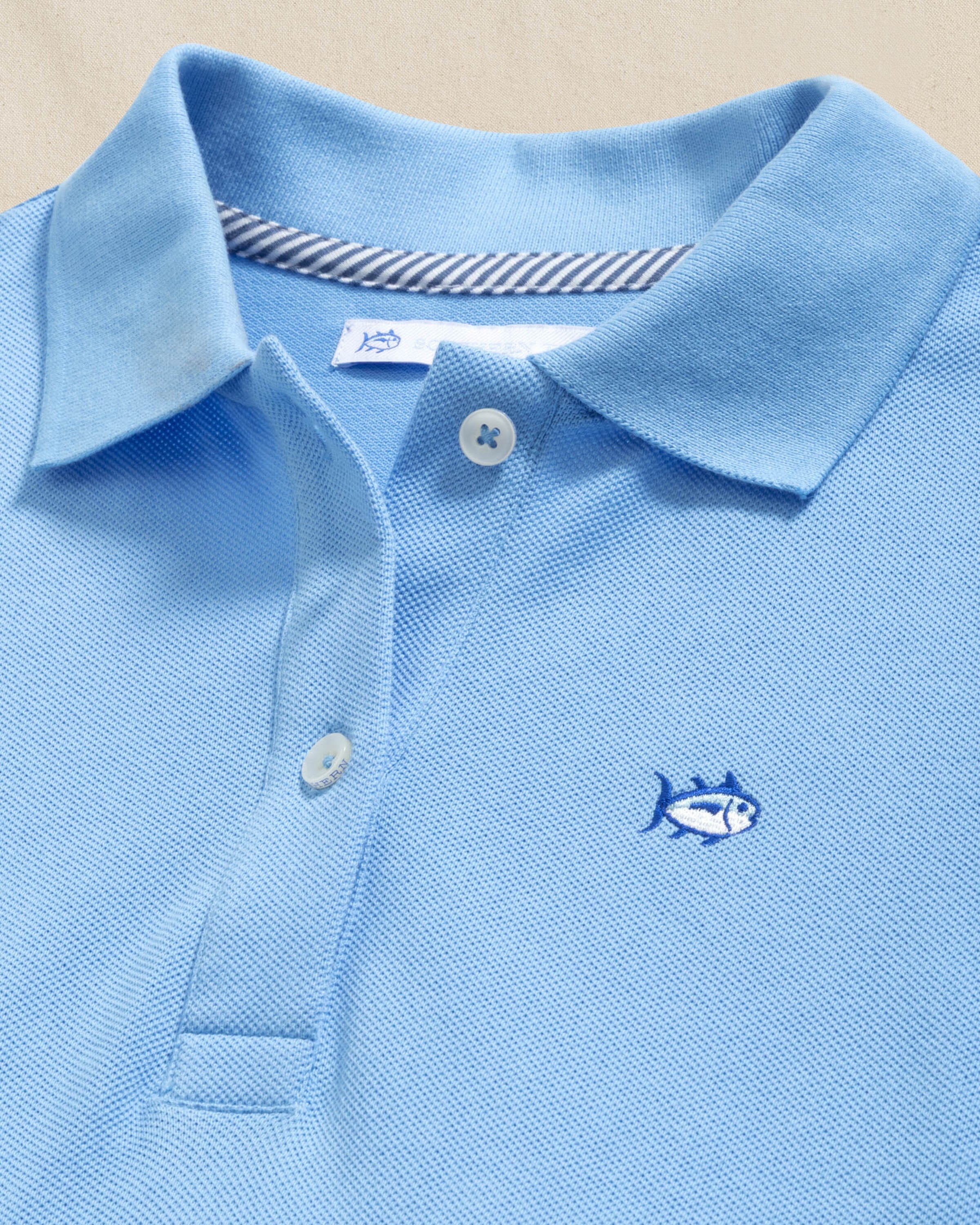 Skipjack Dropwaist Polo Dress - Ocean Channel - Image 4