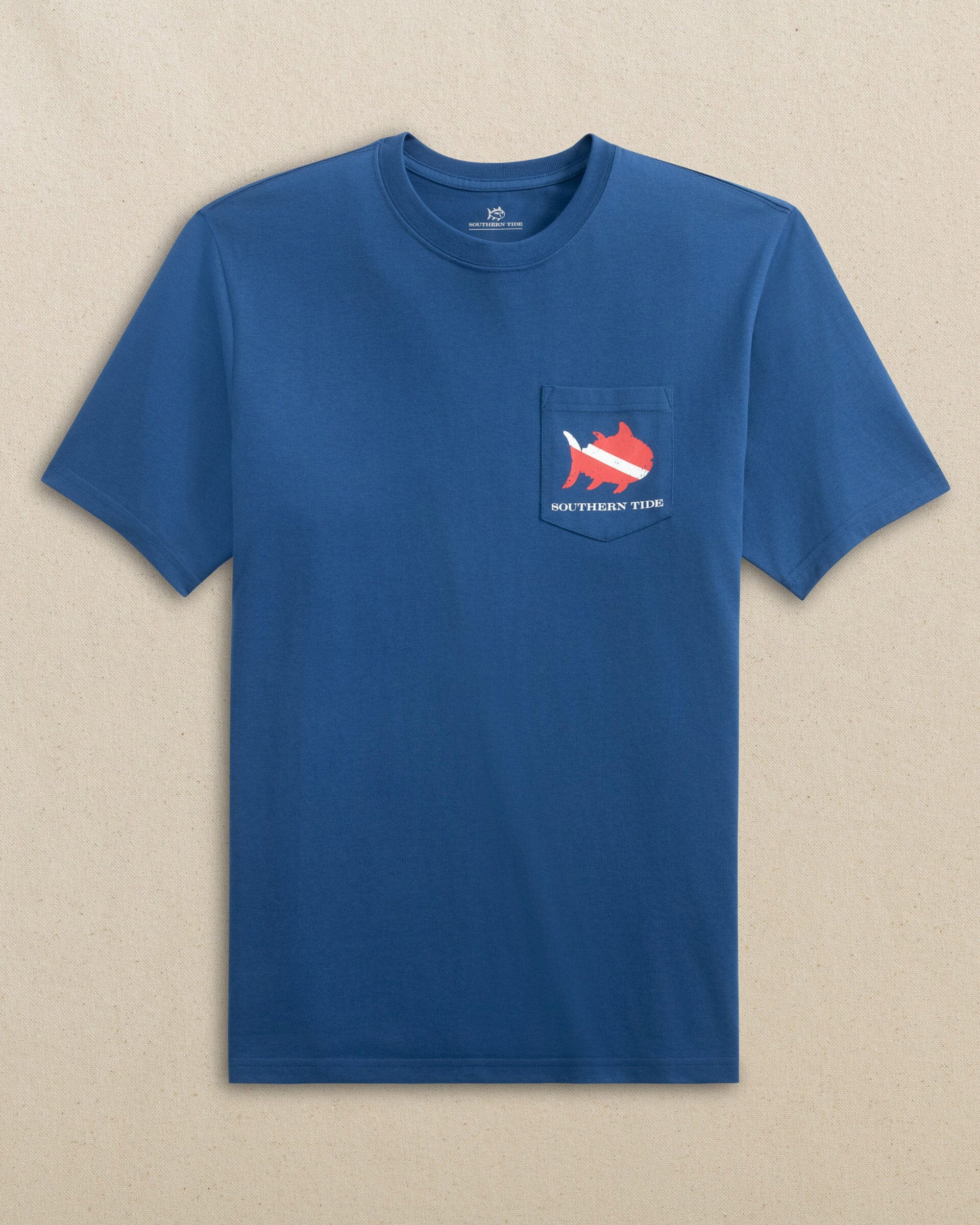 Skipjack Scuba Flag Short Sleeve T-Shirt - Image 2