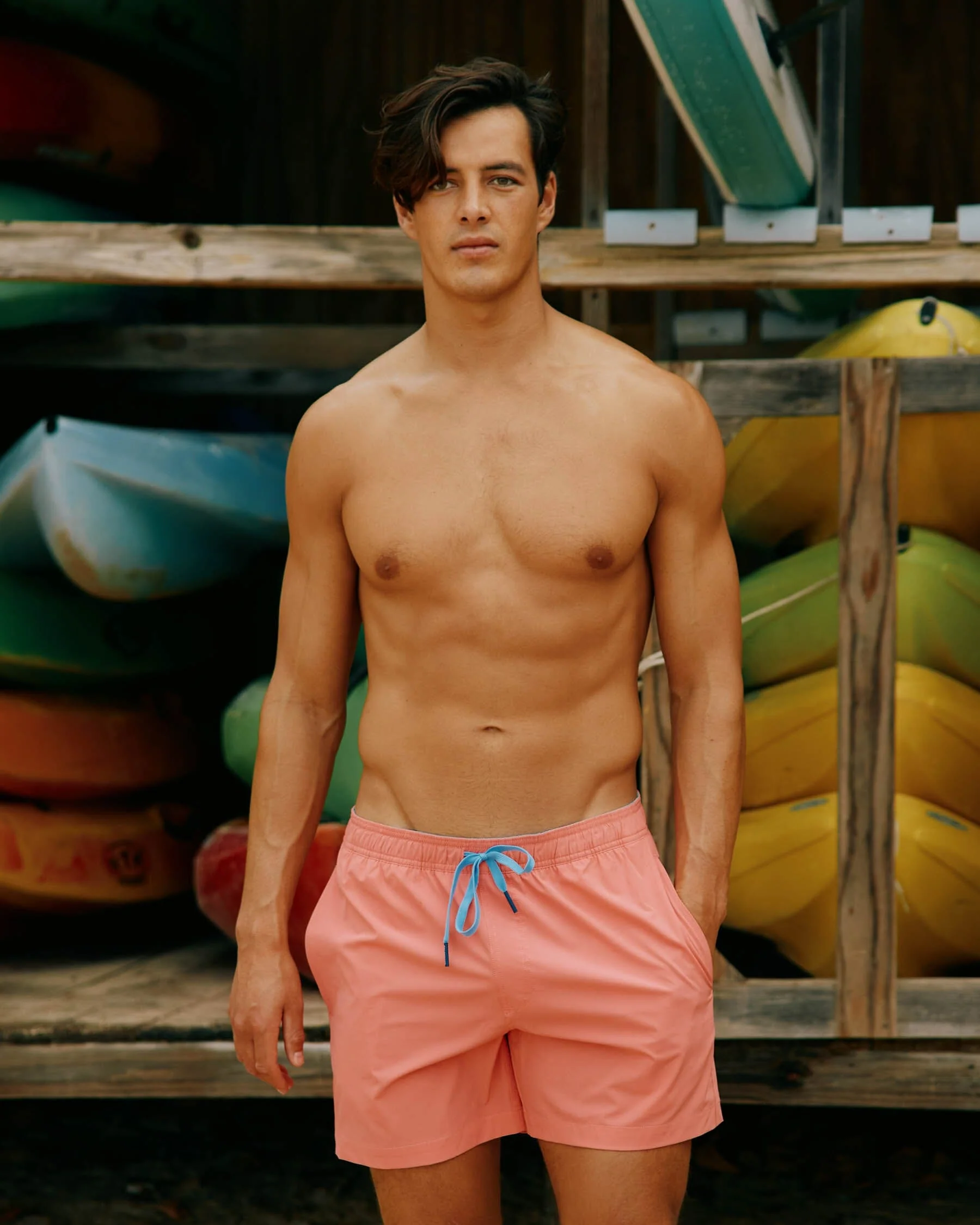 Solid Swim Trunk - Image 17