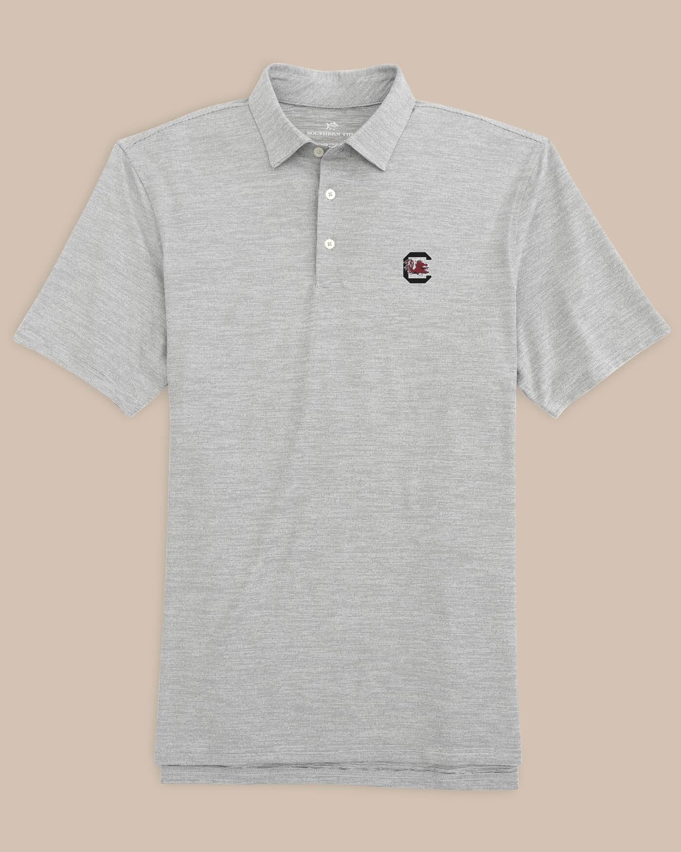USC Gamecocks Driver Spacedye Polo Shirt - Image 3