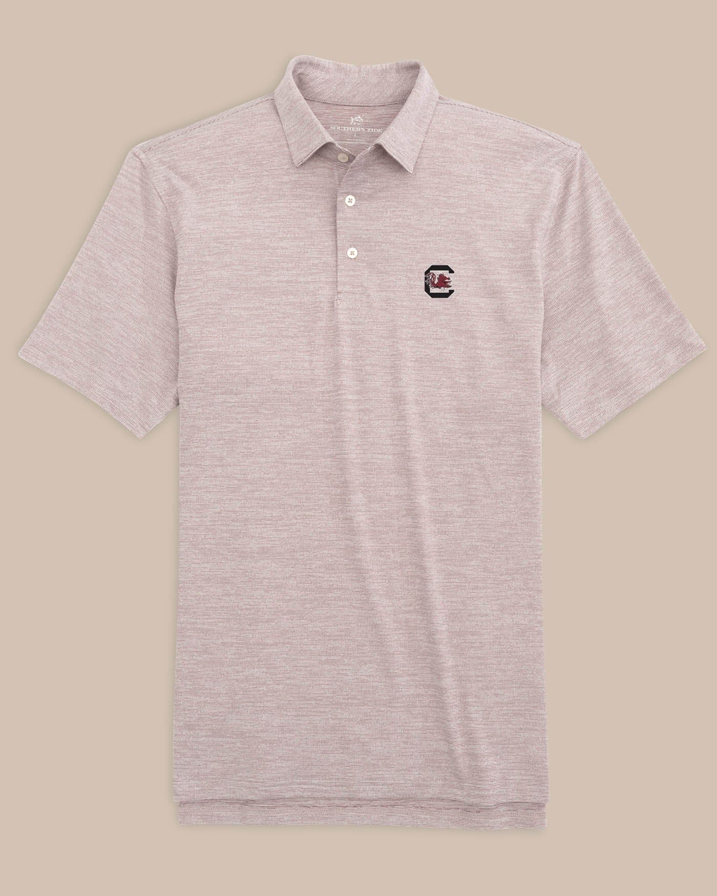 USC Gamecocks Driver Spacedye Polo Shirt - Image 8