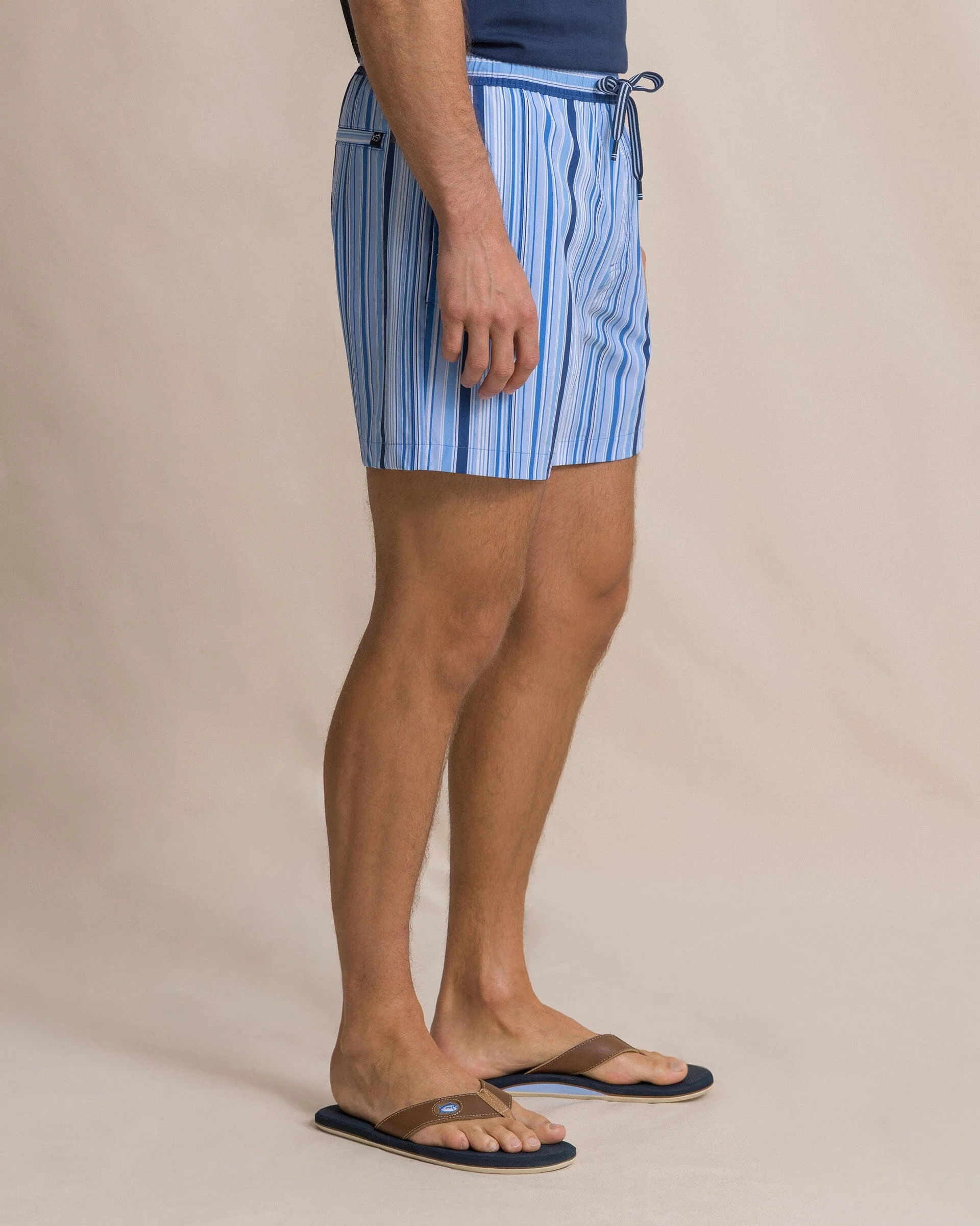 Stripe Maritime Swim Trunk - Image 6