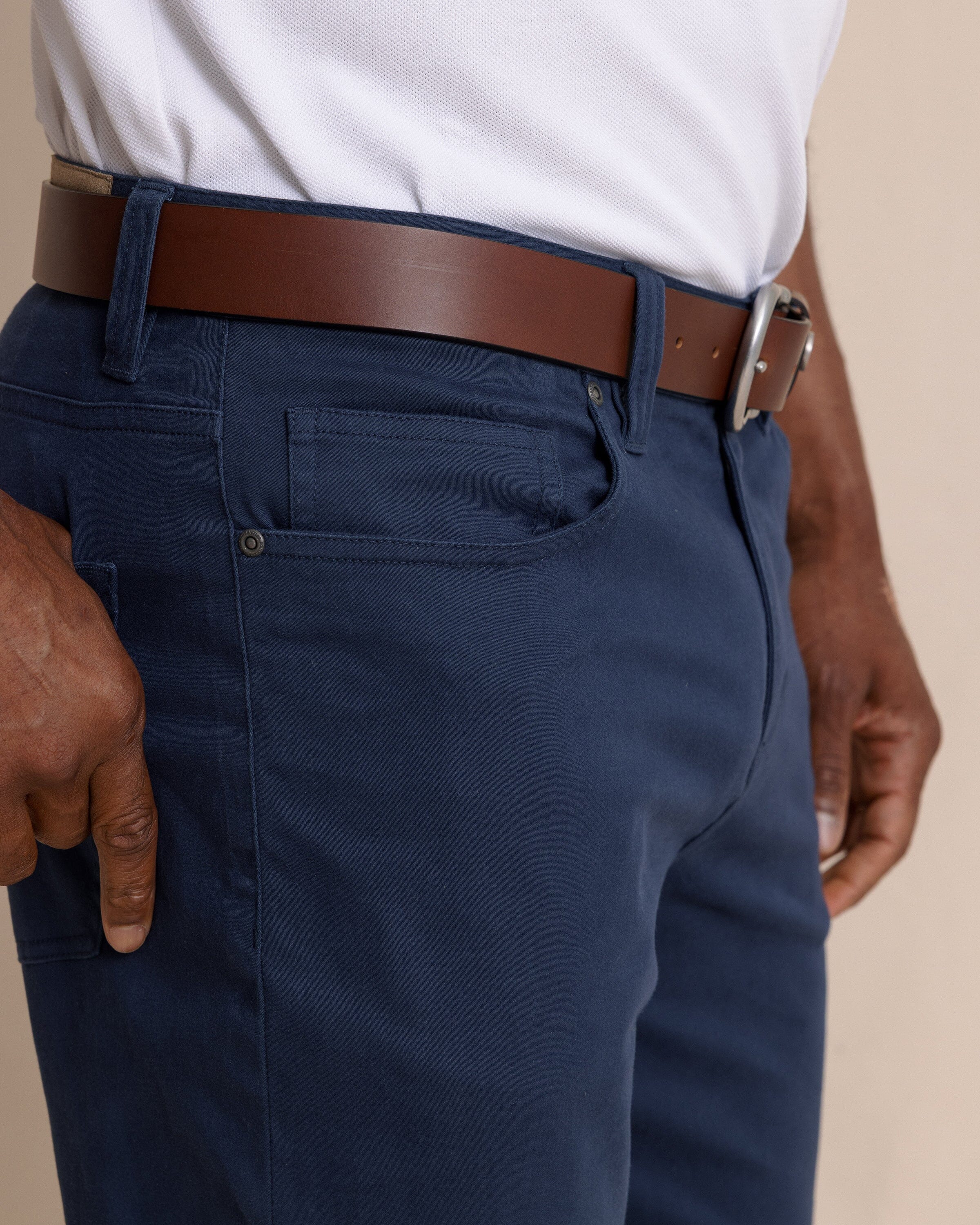 Sullivan Five Pocket Pant - Dress Blue - Image 4