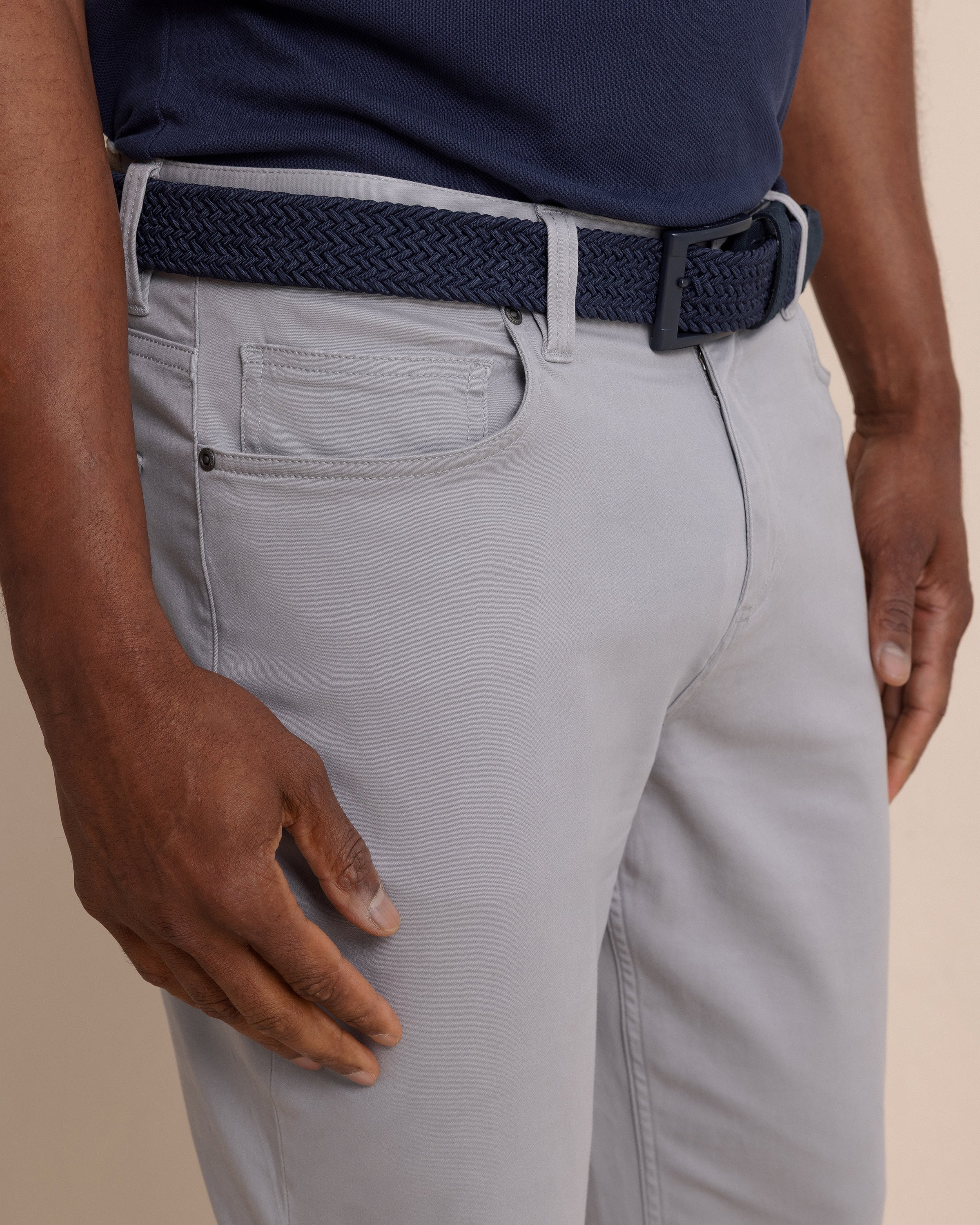 Sullivan Five Pocket Pant - Ultimate Grey - Image 3