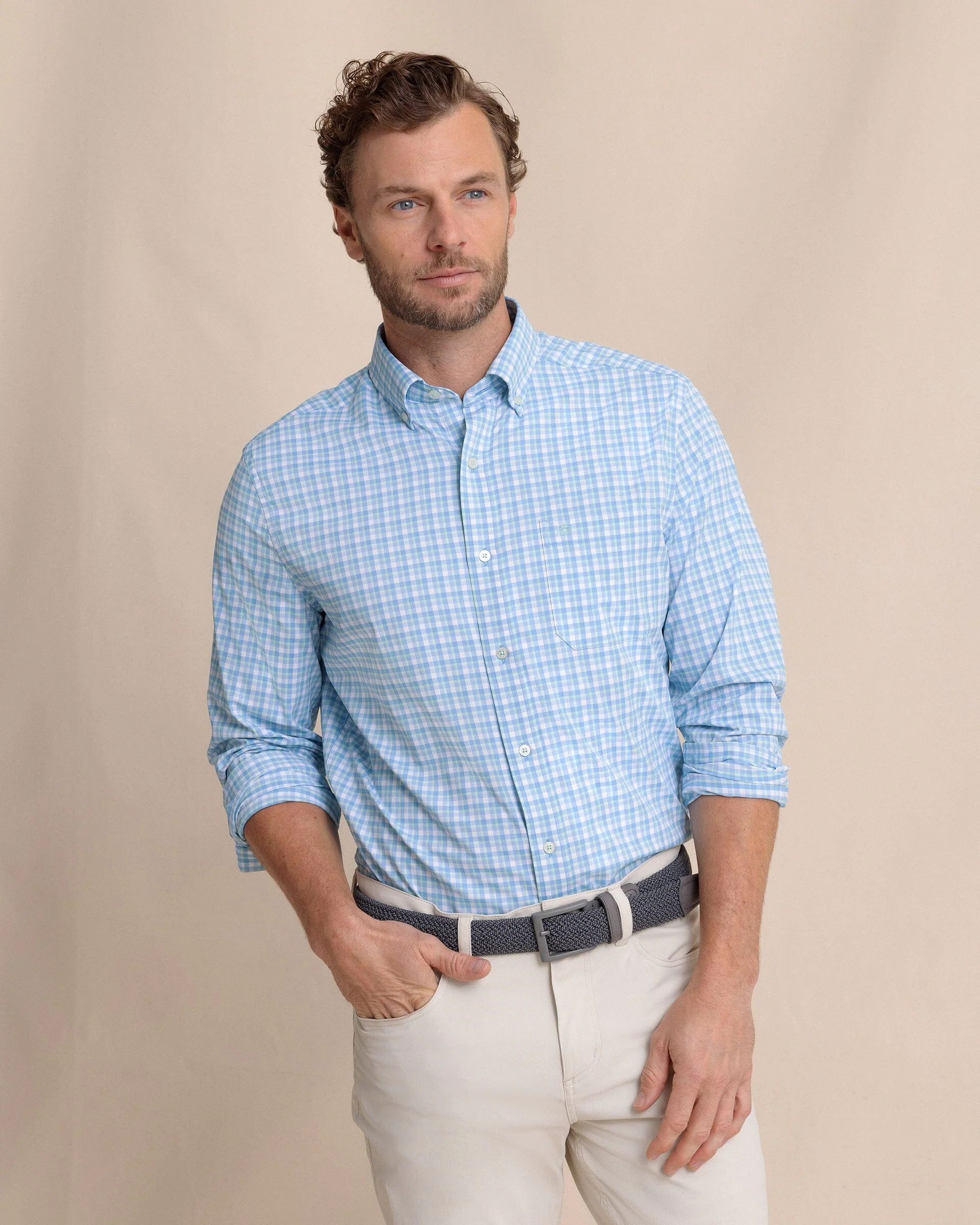 Sunset Harbor brrr°® Intercoastal Sport Shirt - Image 10