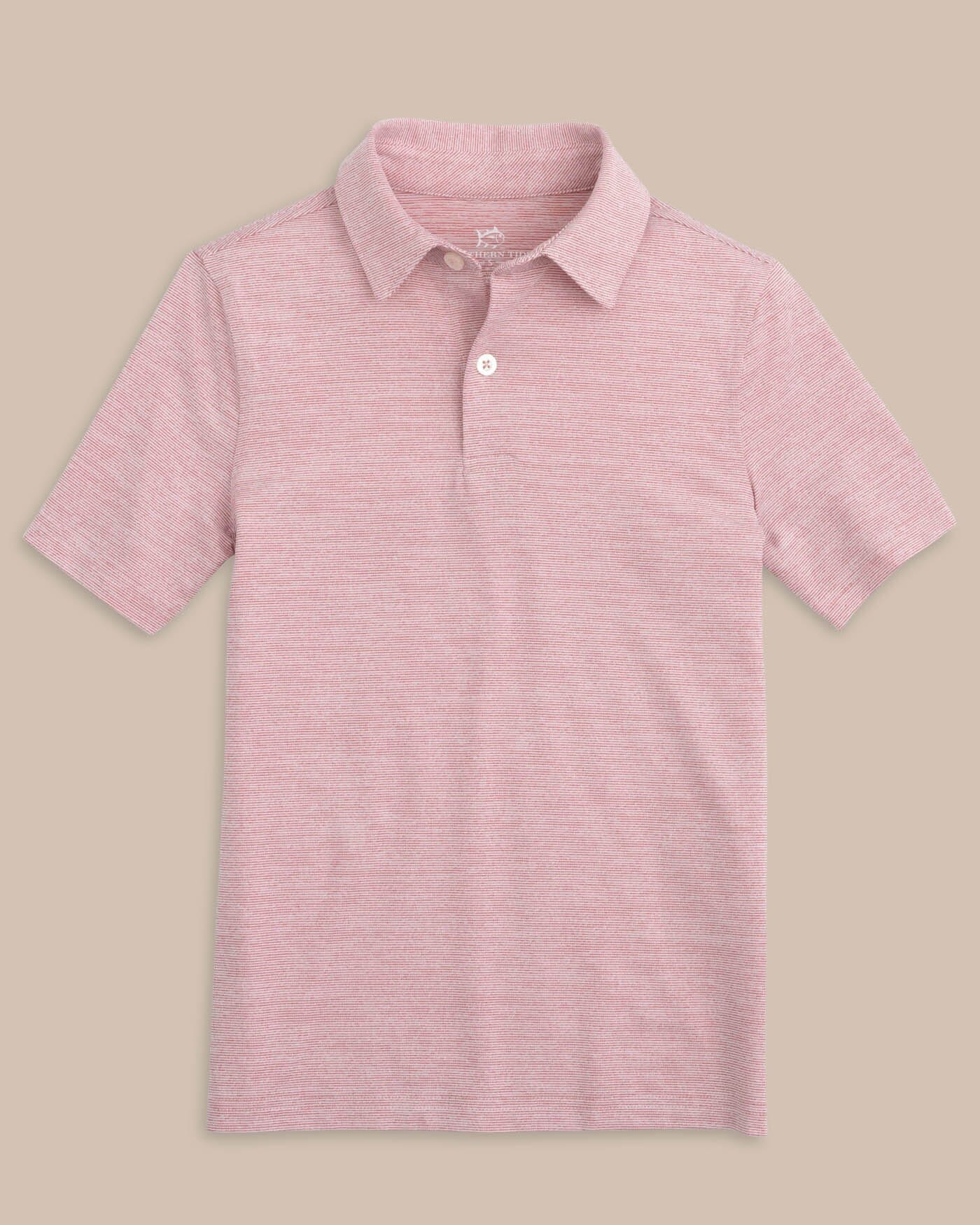 Boys Driver Spacedye Polo Shirt - Image 10