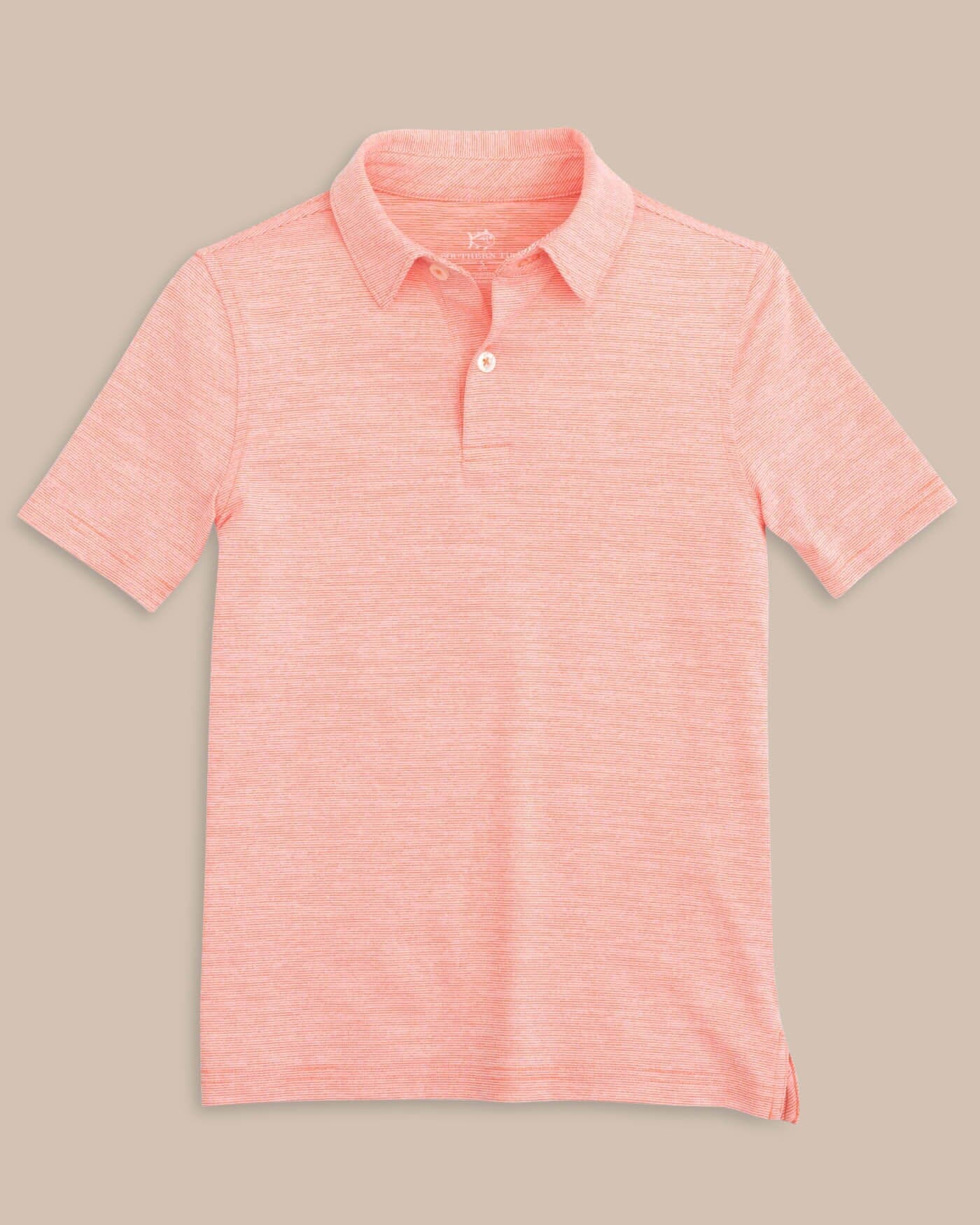 Boys Driver Spacedye Polo Shirt - Image 12