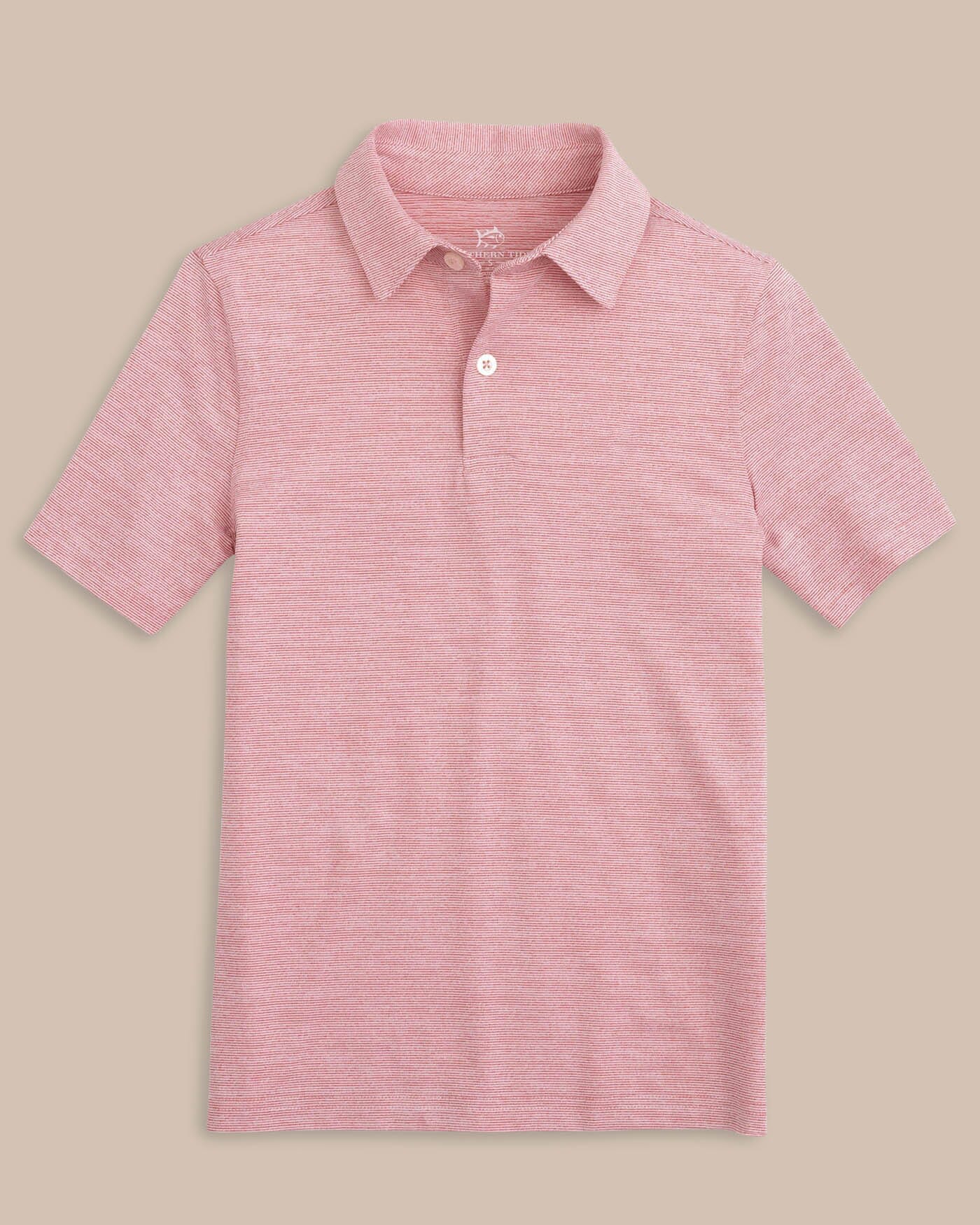 Boys Driver Spacedye Polo Shirt - Image 15
