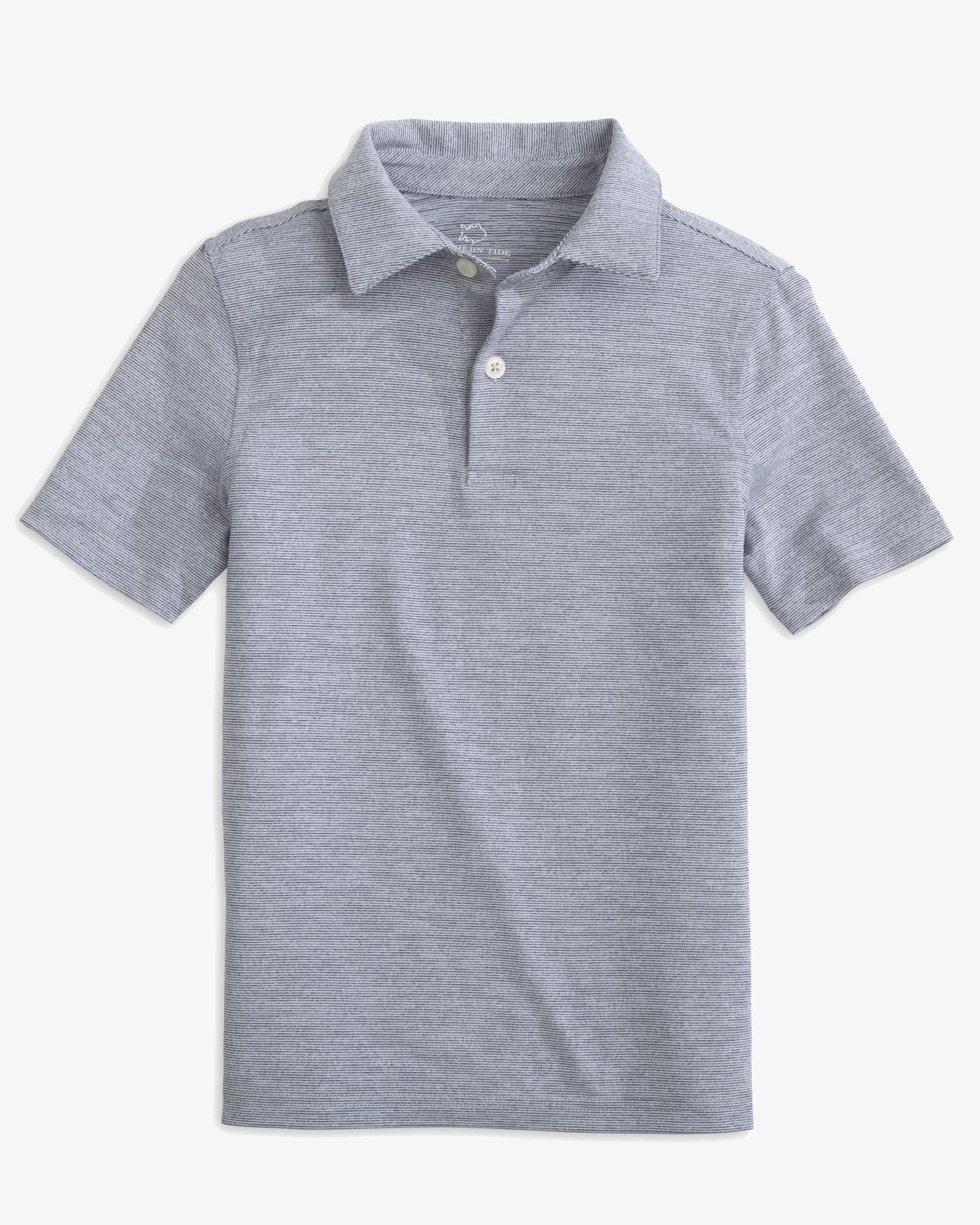 Boys Driver Spacedye Polo Shirt - Image 17