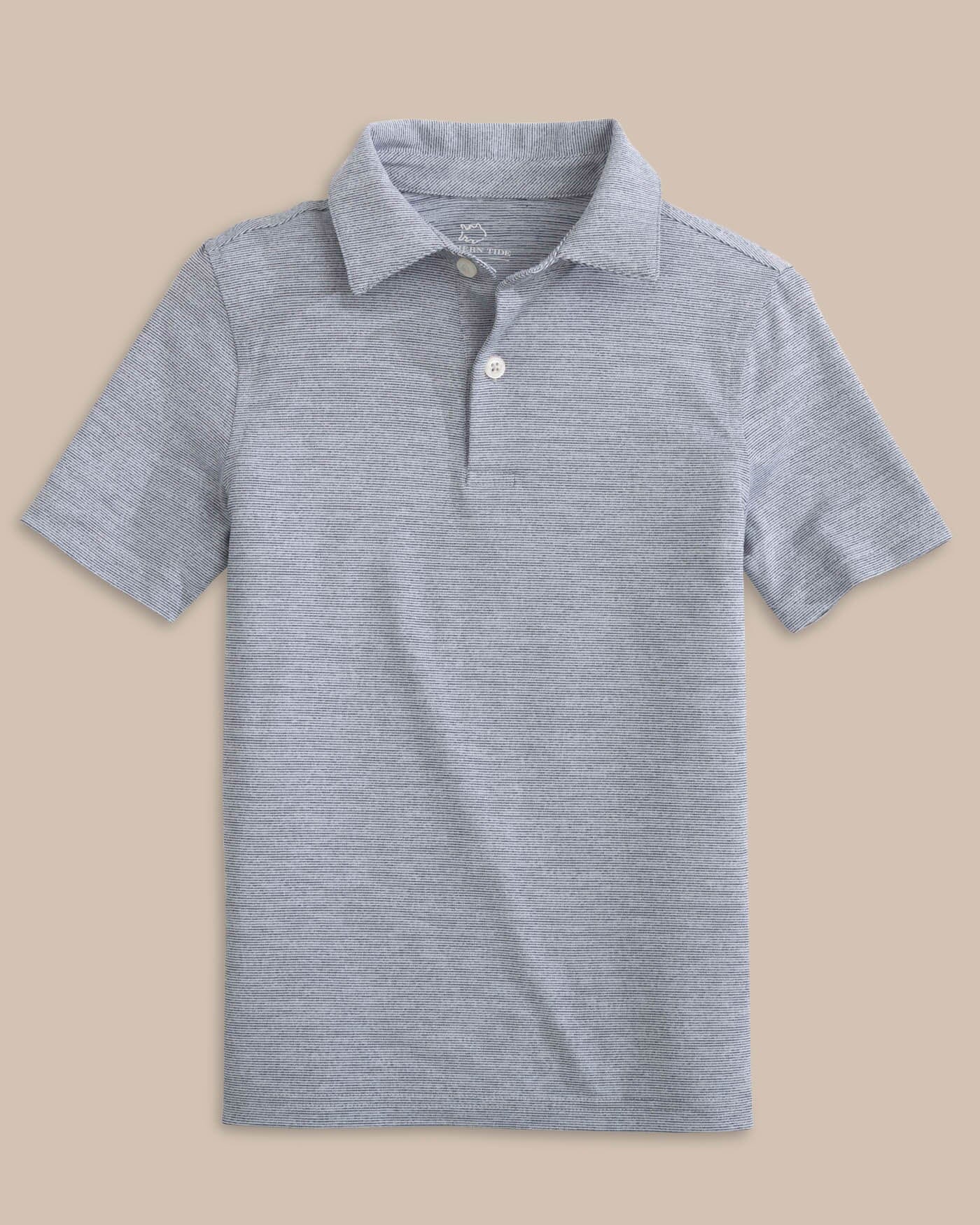 Boys Driver Spacedye Polo Shirt - Image 5
